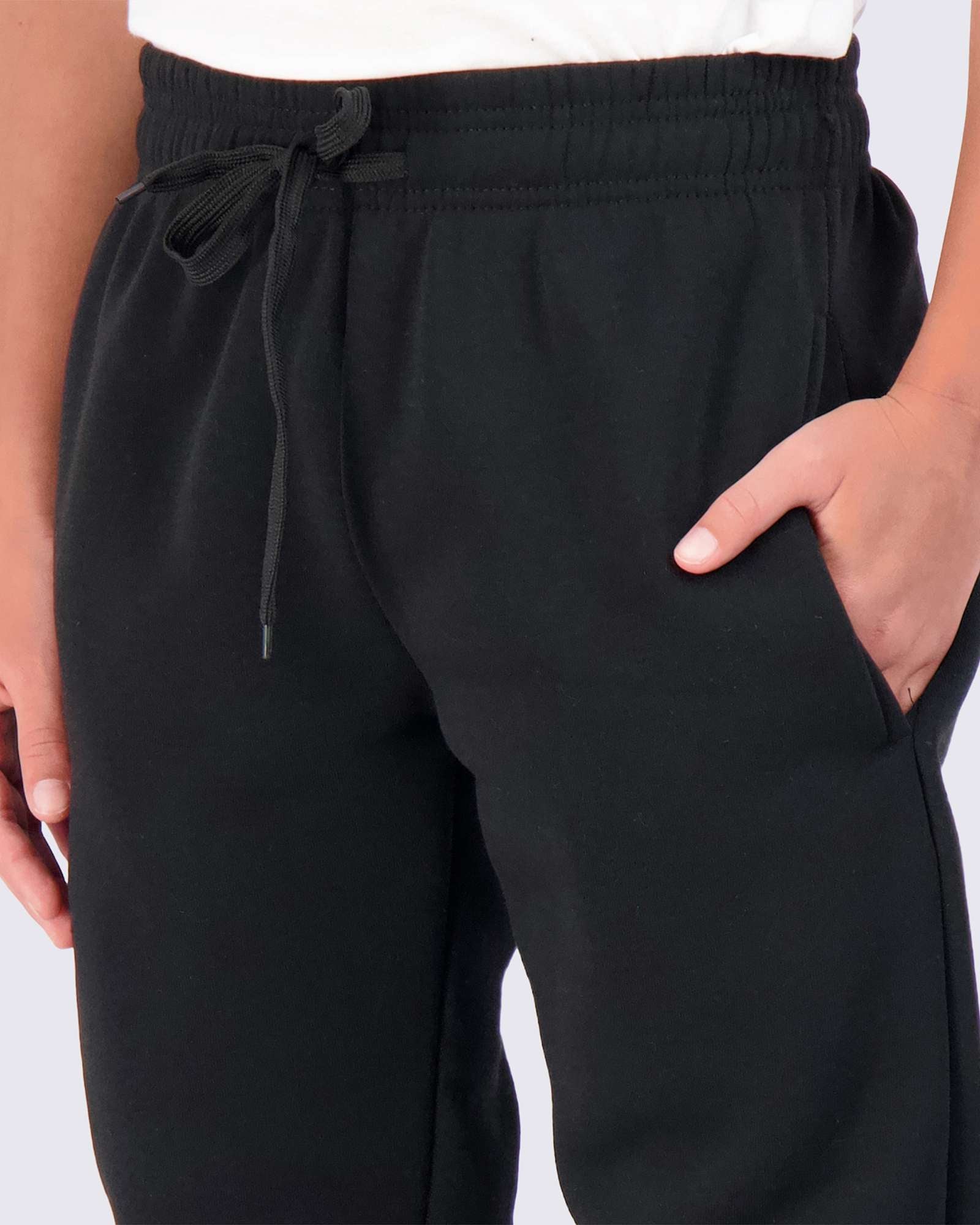 3 Pack: Boys Fleece Open Bottom Sweatpants