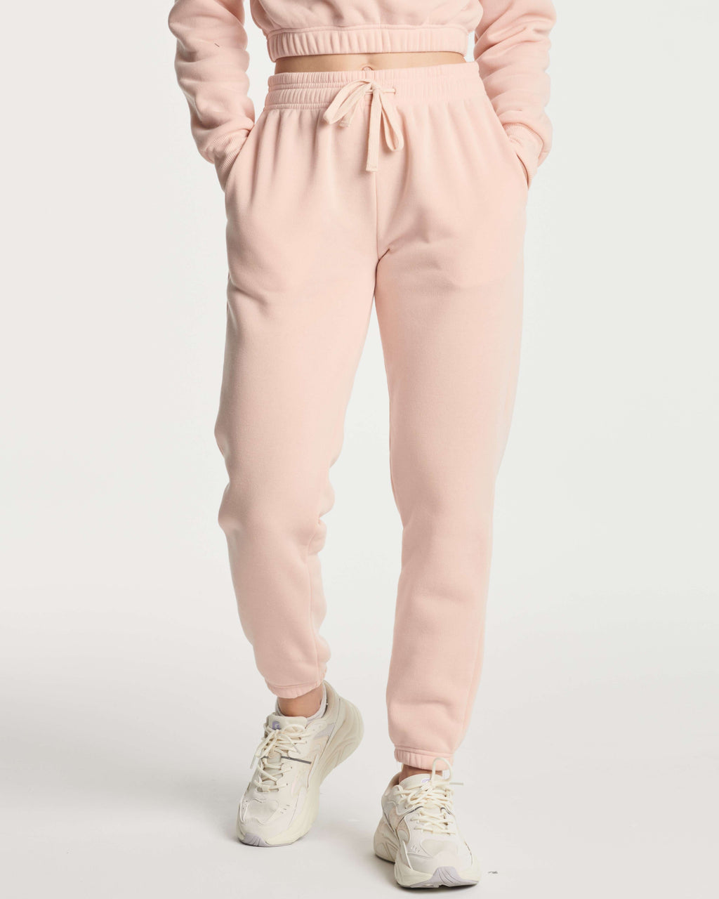 3 Pack: Women's Fleece Jogger Sweatpants with Elastic Cuff (Available in Plus Size)