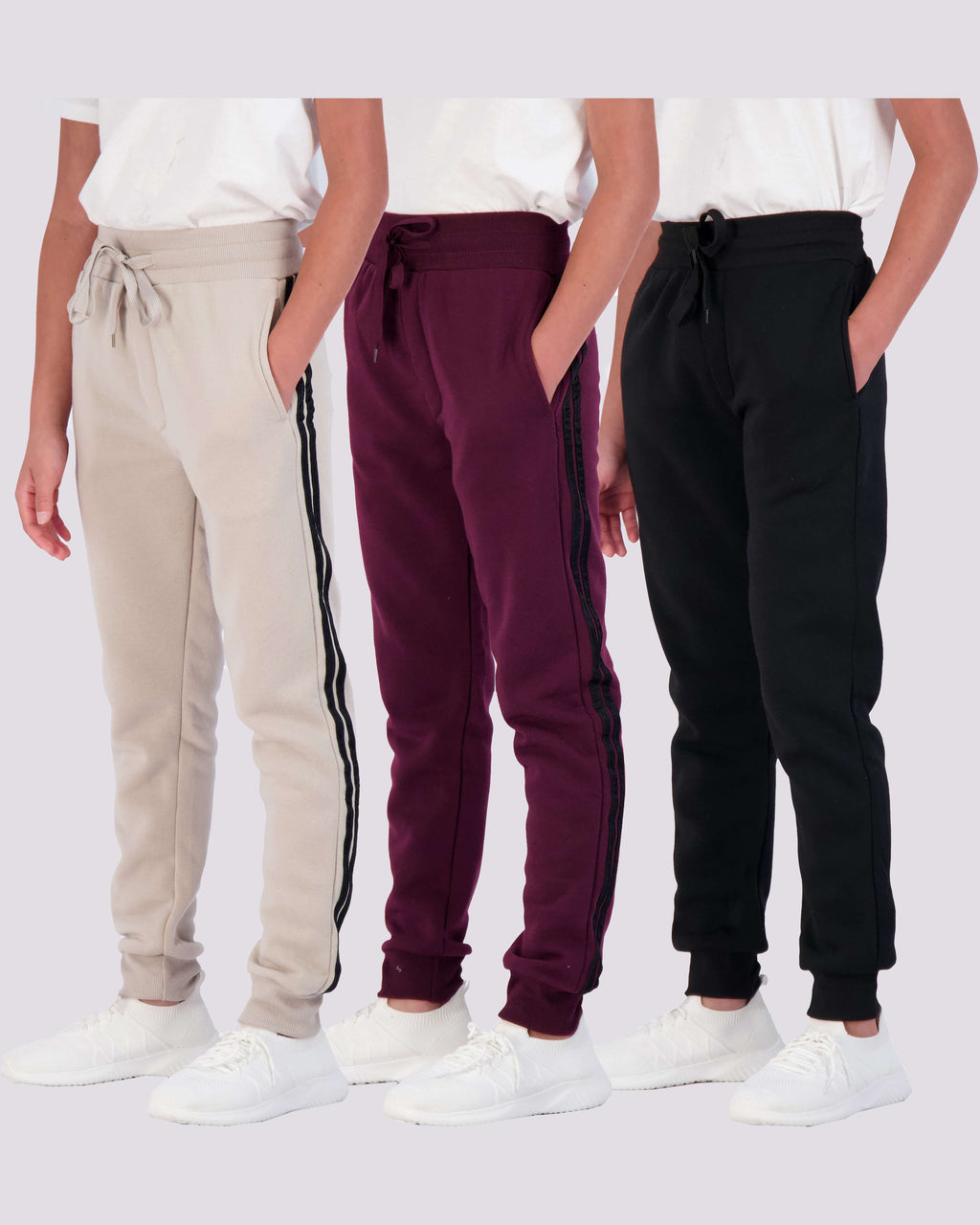 3 Pack: Boys Fleece Jogger Sweatpants