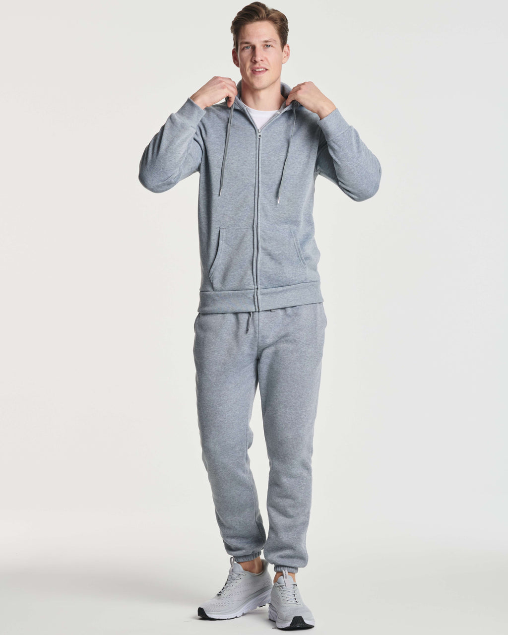 3 Pack: Men's Fleece Jogger Sweatpants (Available in Big & Tall)