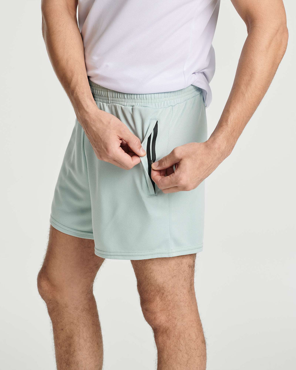 4 Pack: Men's 3" Mesh Running Shorts