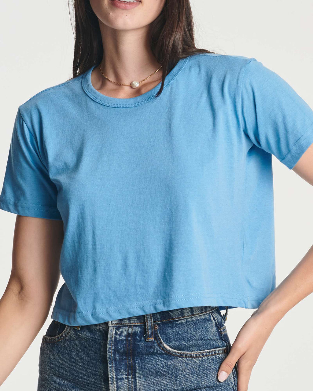 4 Pack: Women's Short Sleeve Crop Top