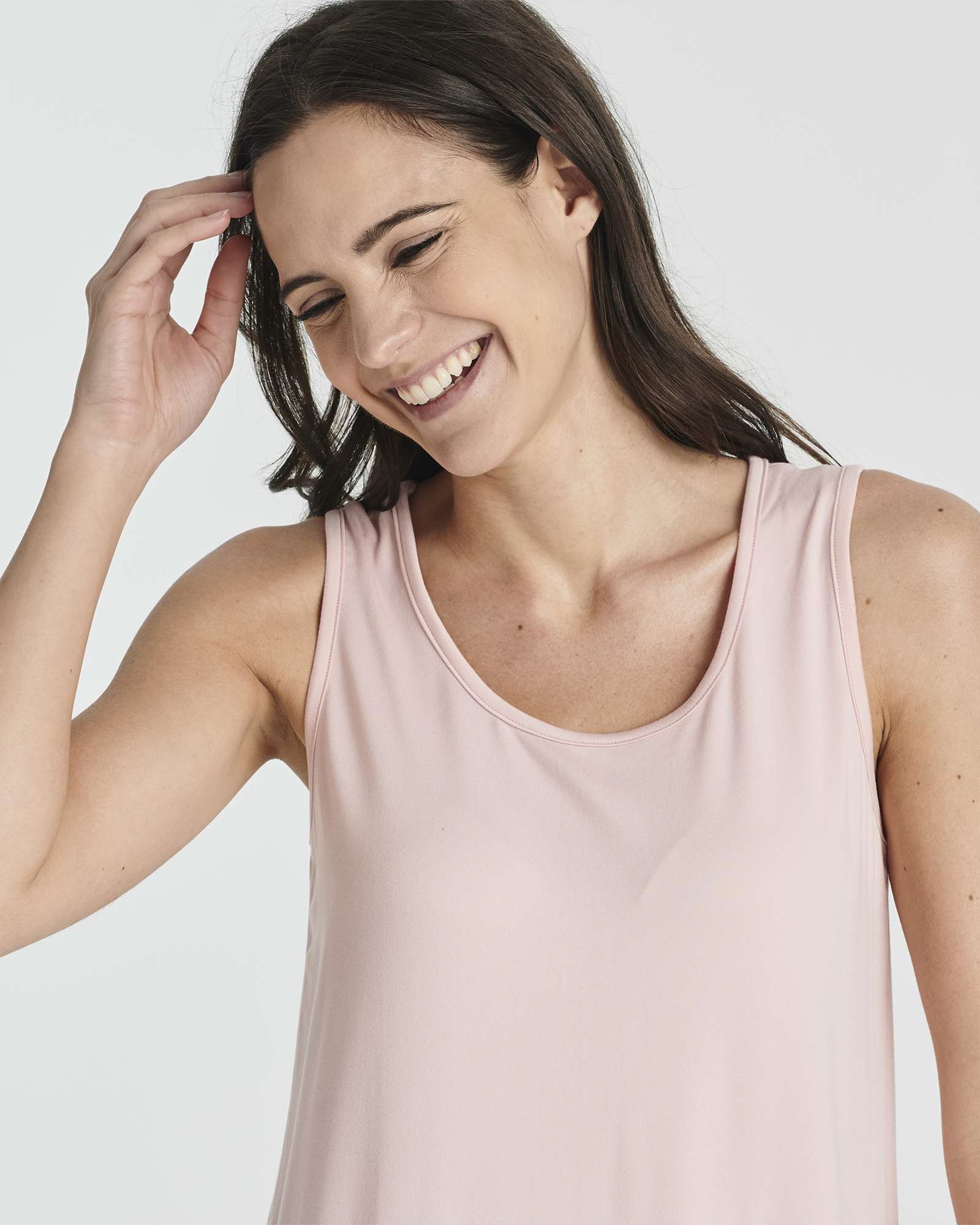 3 Pack: Women's Scoop Neck Sleeveless Nightgown