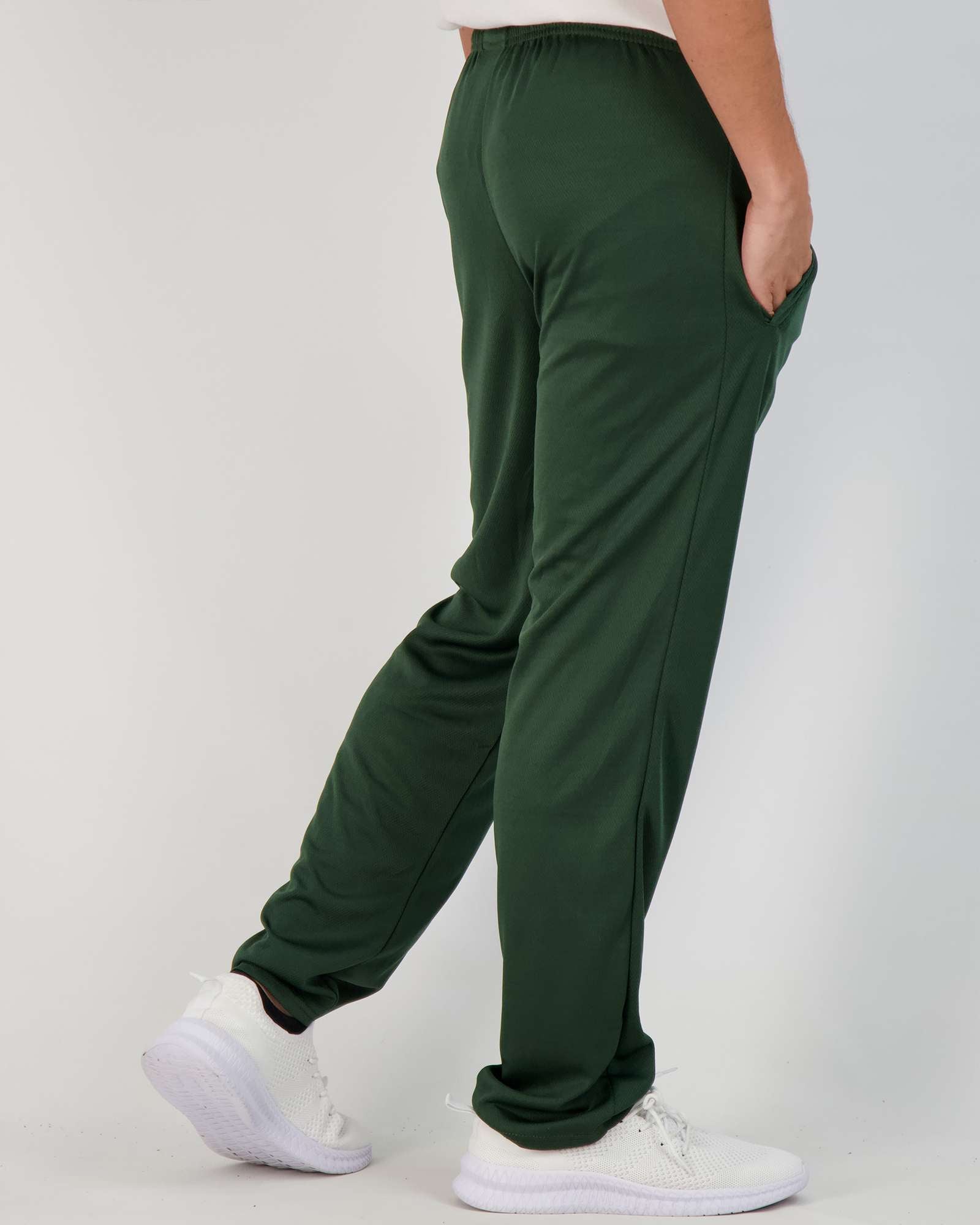 3 Pack: Mens Mesh Active Open Bottom Sweatpants