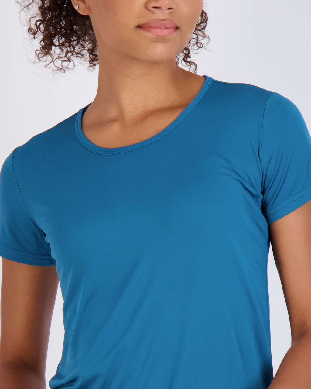 5 Pack: Womens Dry Fit Short-Sleeve Crew Neck Active T-Shirt