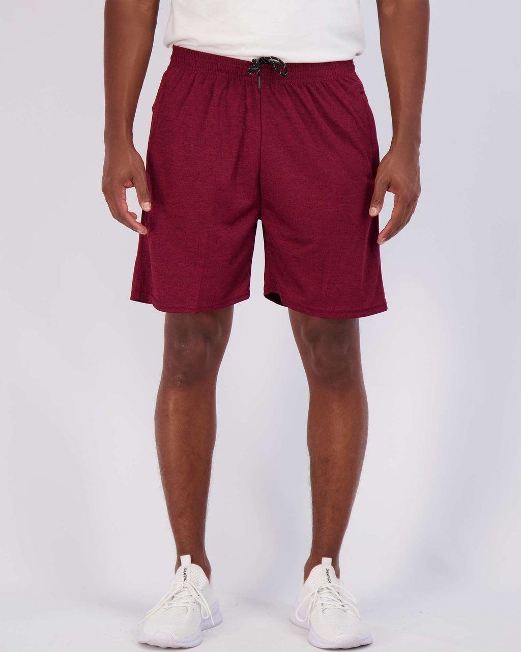 4 Pack: 7" Athletic Running Quick Dry Mesh Shorts with Zipper Pockets (Available In Big & Tall)