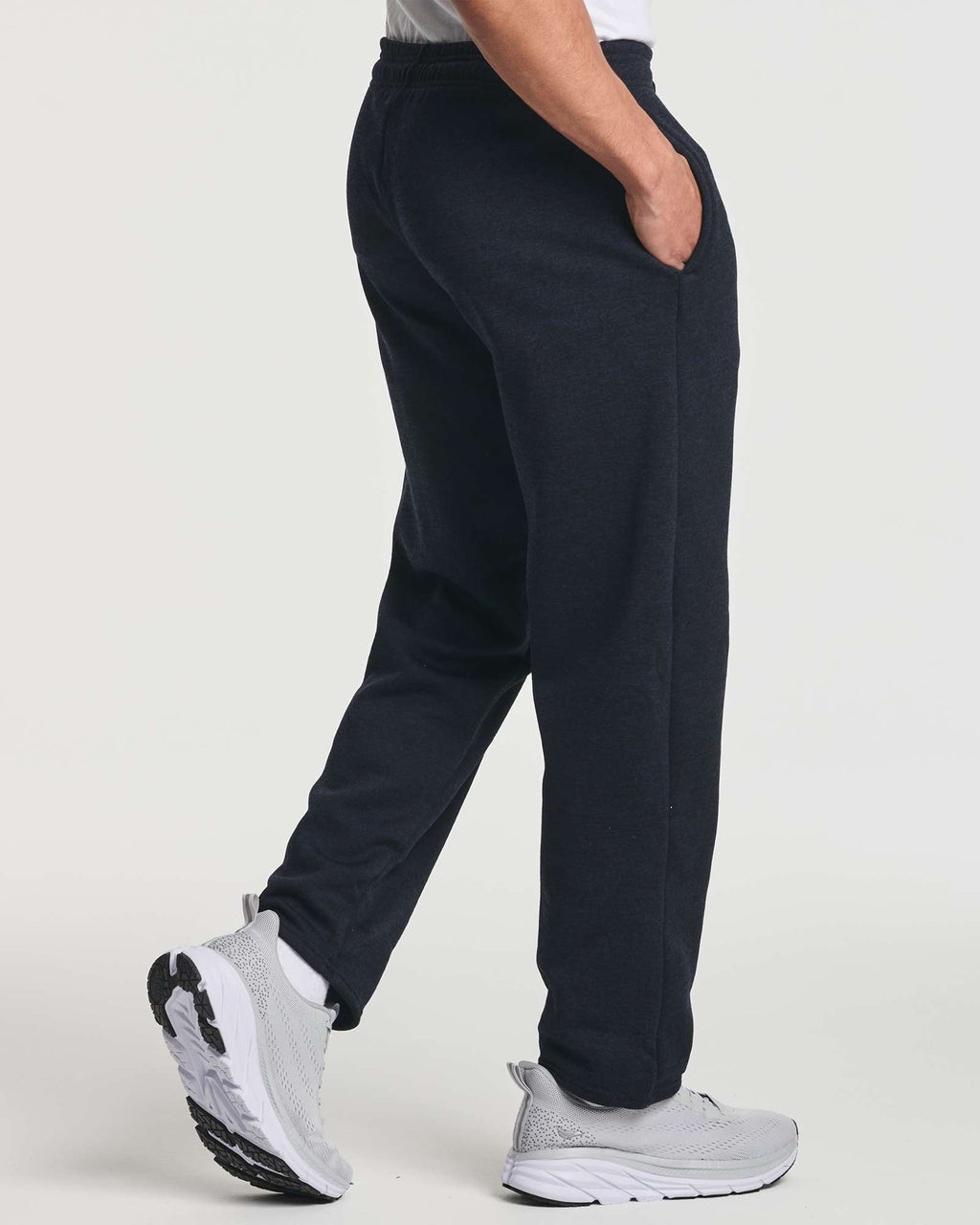 3 Pack: Mens Fleece Open Bottom Sweatpants