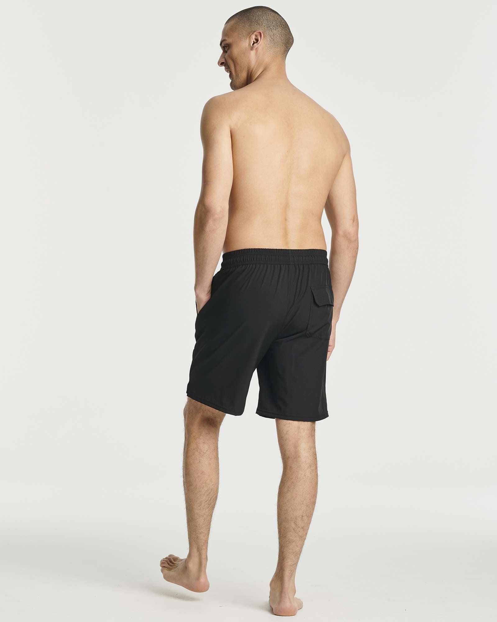 3 Pack: Men's 9" 2-in-1 Board Shorts with Compression Liner