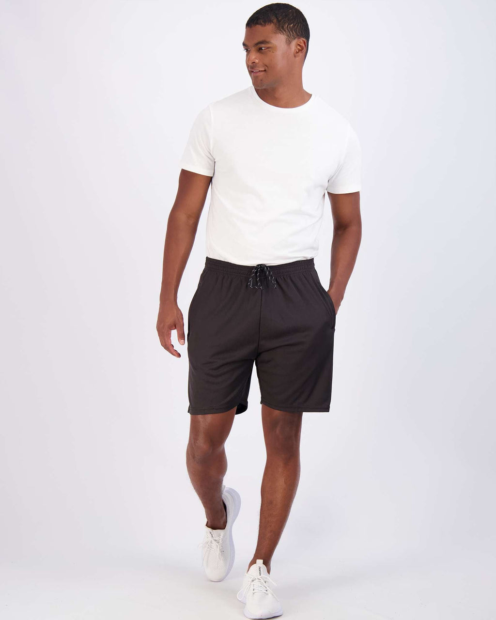 4 Pack: 7" Athletic Running Quick Dry Mesh Shorts with Zipper Pockets (Available In Big & Tall)
