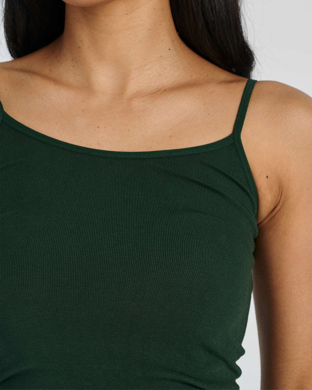 5 Pack: Women's Ribbed Spaghetti Strap Camisole