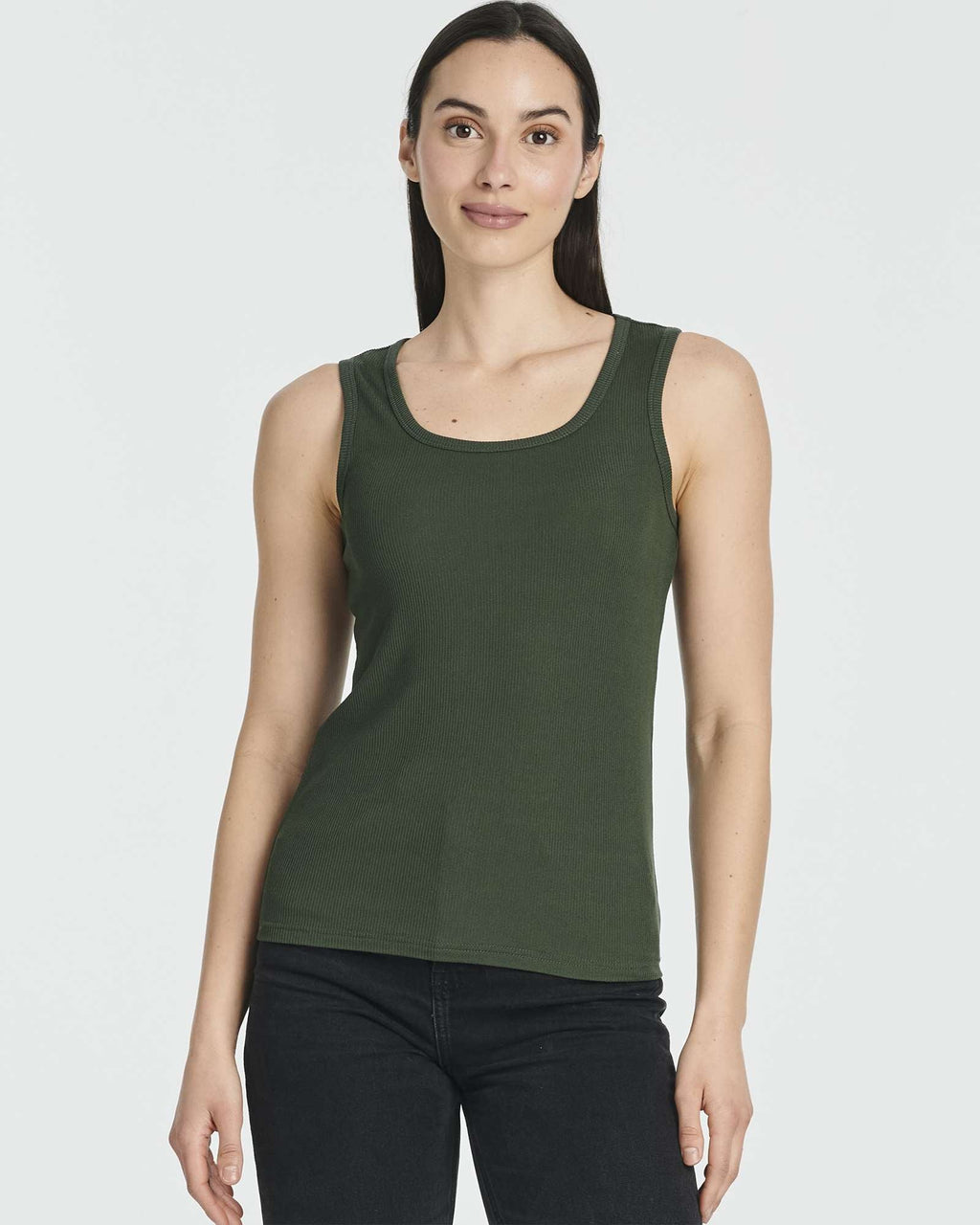 5 Pack: Women's Ribbed Sleeveless Tank Top - Yoga Casual Tops