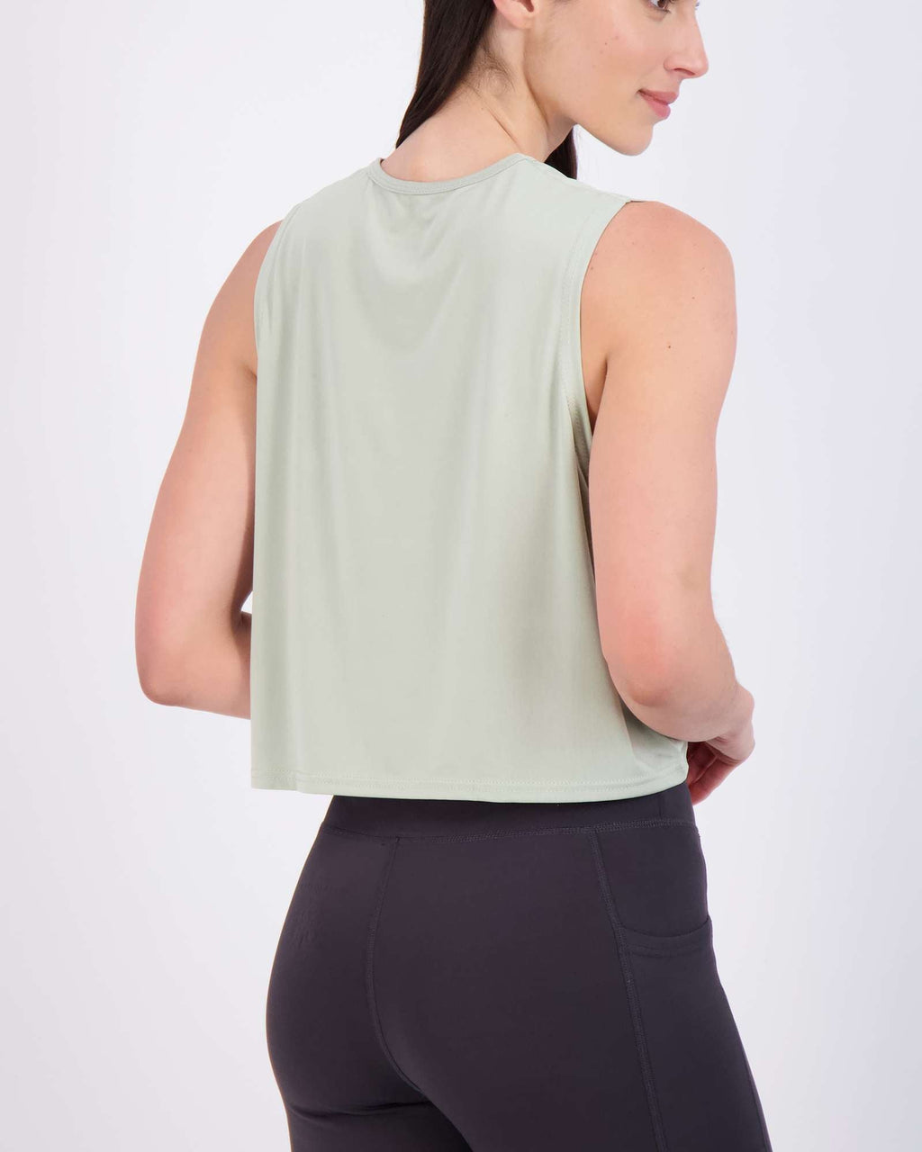 5 Pack: Women's Dry Fit Crop Tank Top