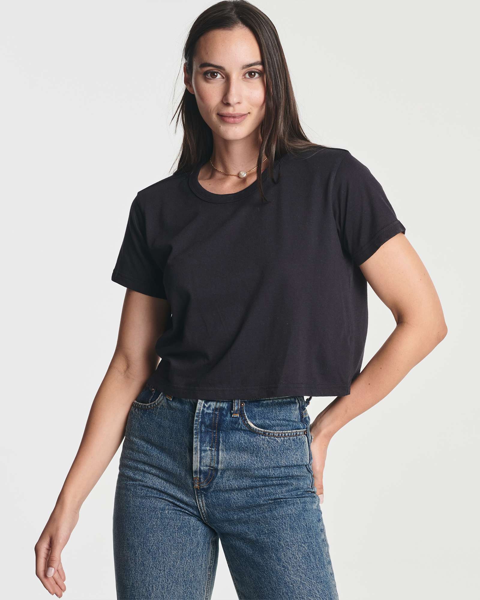 4 Pack: Women's Short Sleeve Crop Top