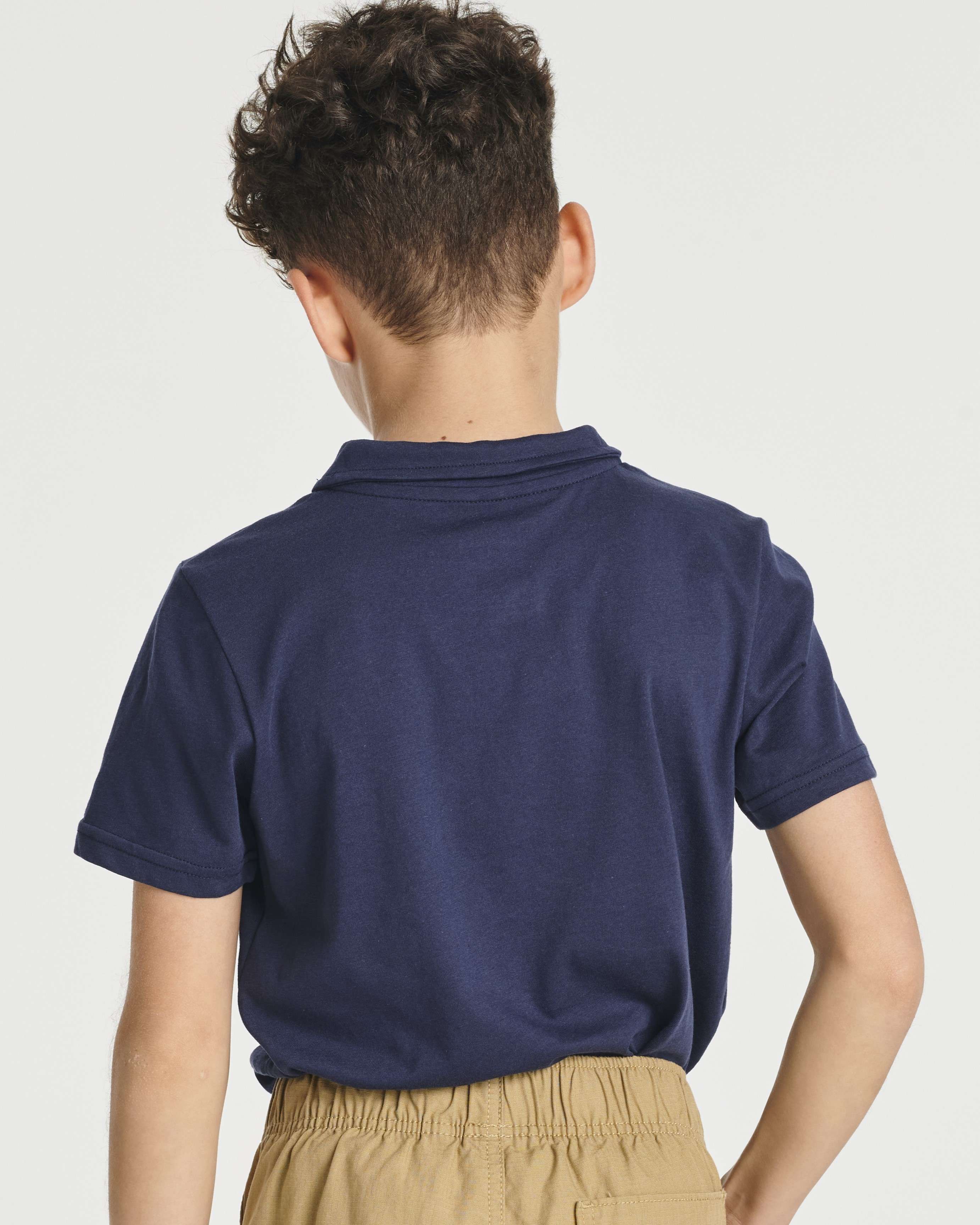 3 Pack: Boys' Jersey Cotton Polo Shirt