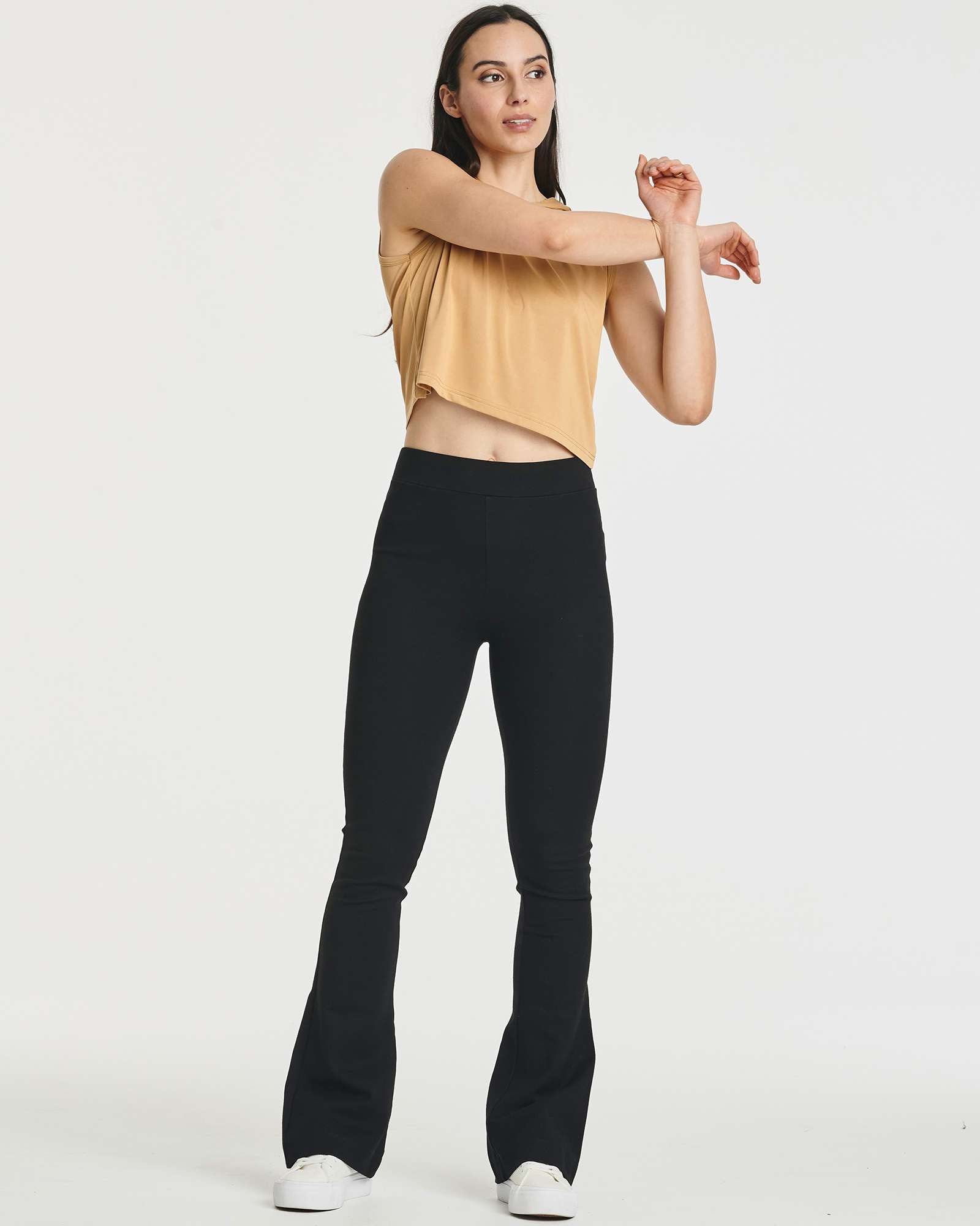 3 Pack: Women's Sleeveless Cropped Tank Top Hoodie