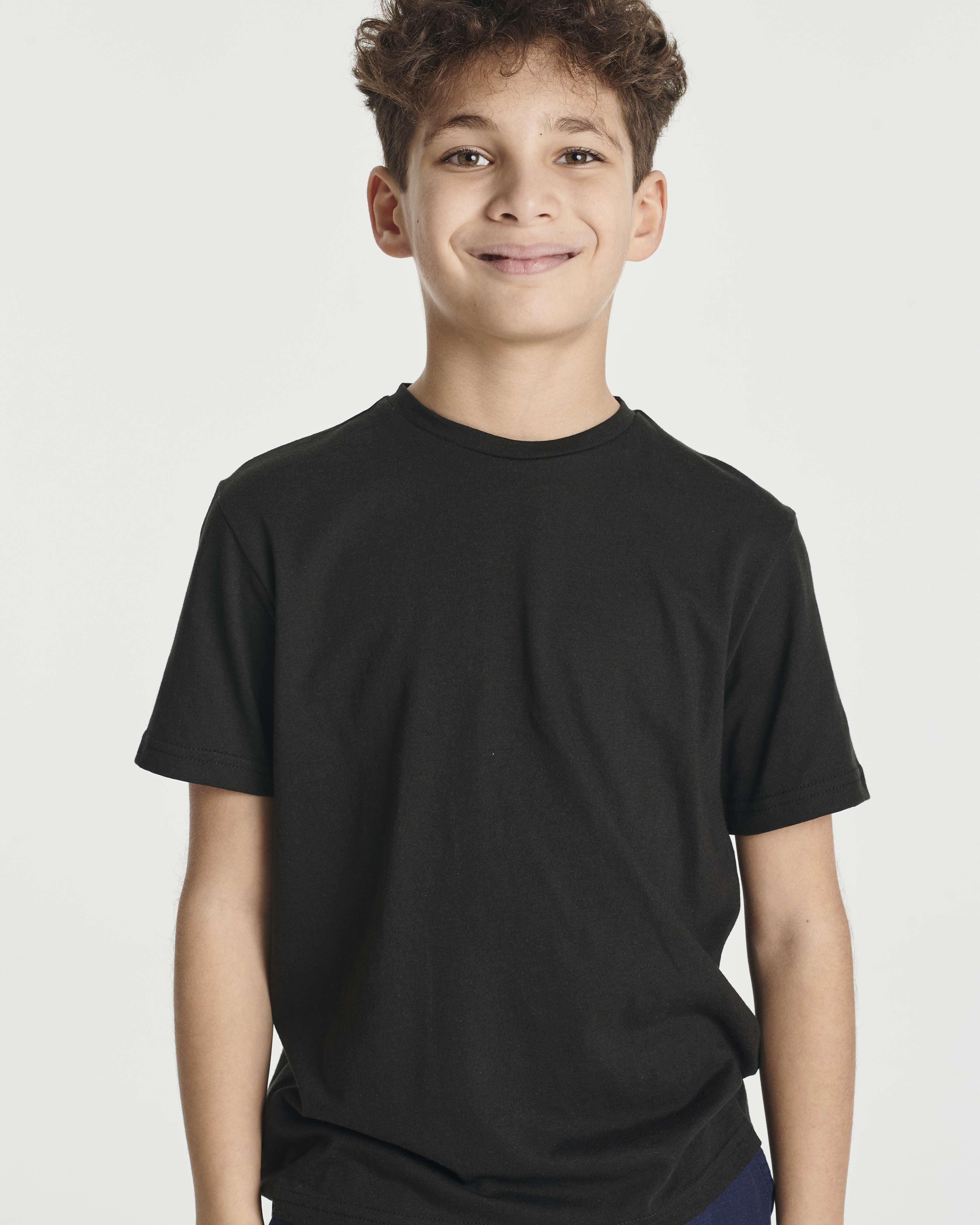 5 Pack: Boys' Cotton Short Sleeve T-Shirts