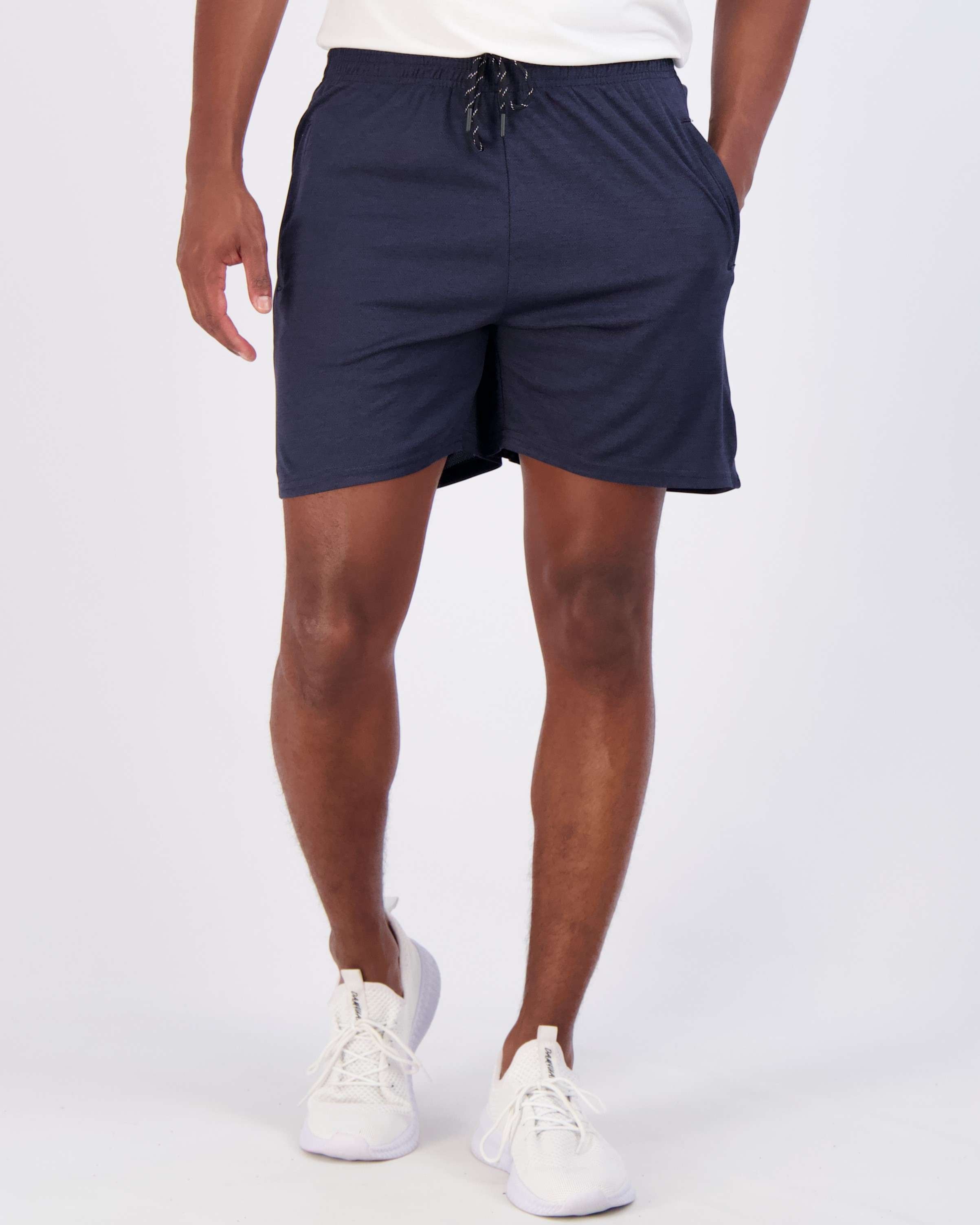 4 Pack: Men's 5" Mesh Running Shorts with Zipper Pockets