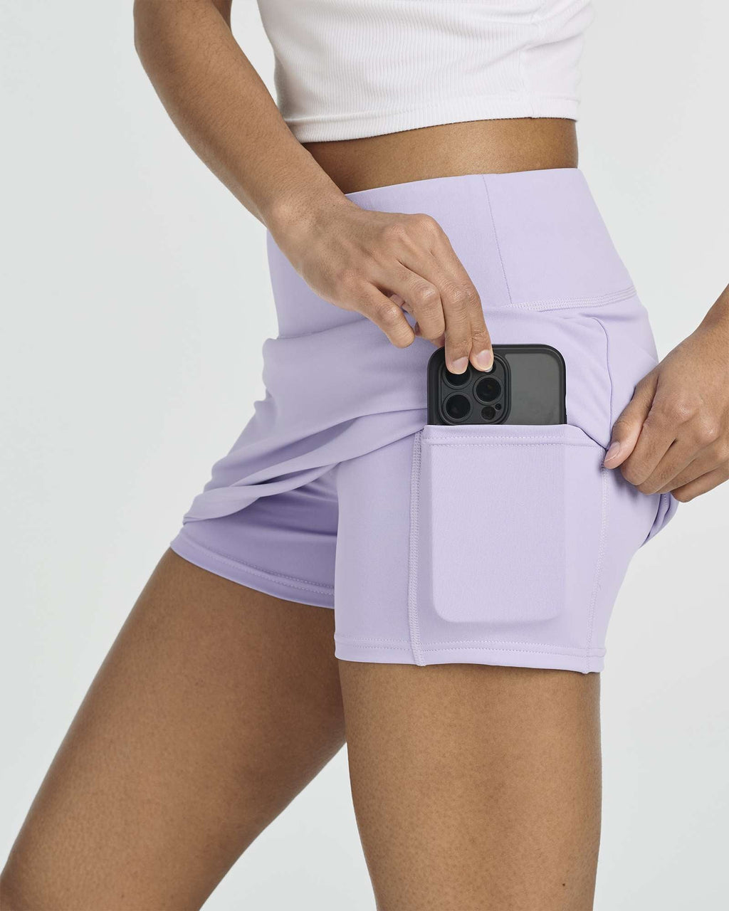 3 Pack: Women's 16" Active Skort with Pockets (Available in Plus Size)