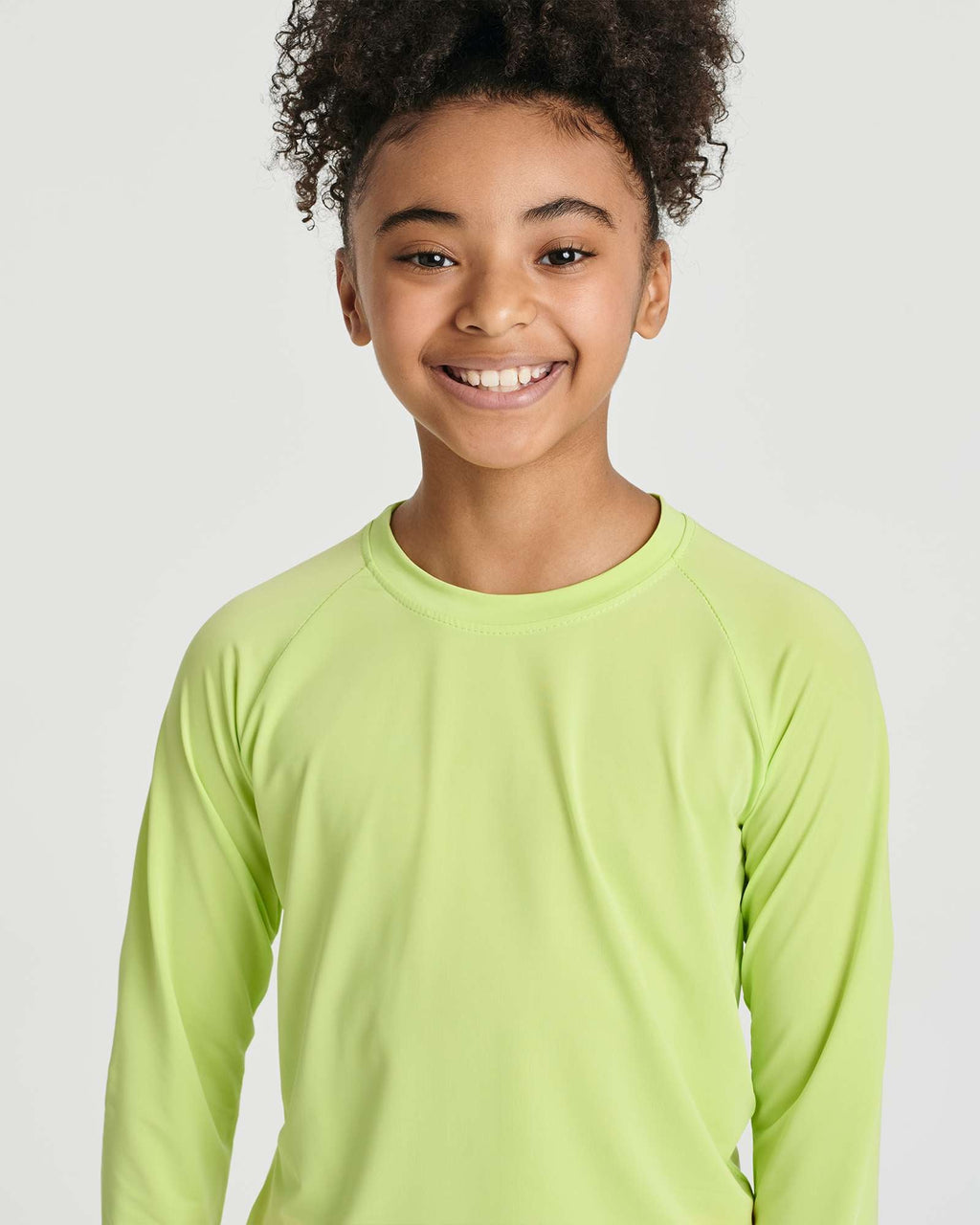 4 Pack: Girls' Long Sleeve Rash Guard Shirt