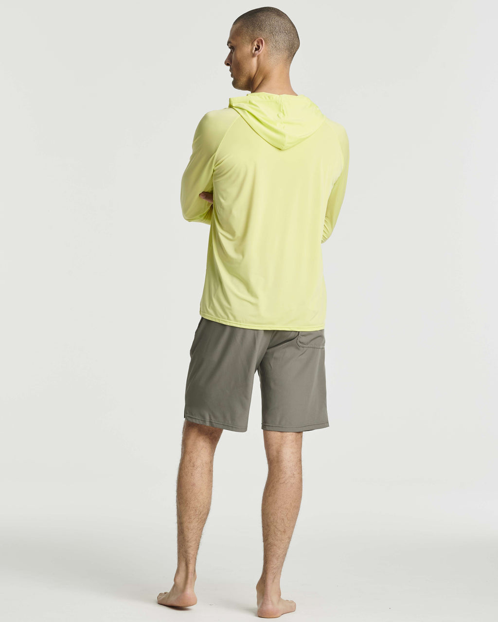 3 Pack: Men's Rash Guard Hoodie (Available In Big & Tall)