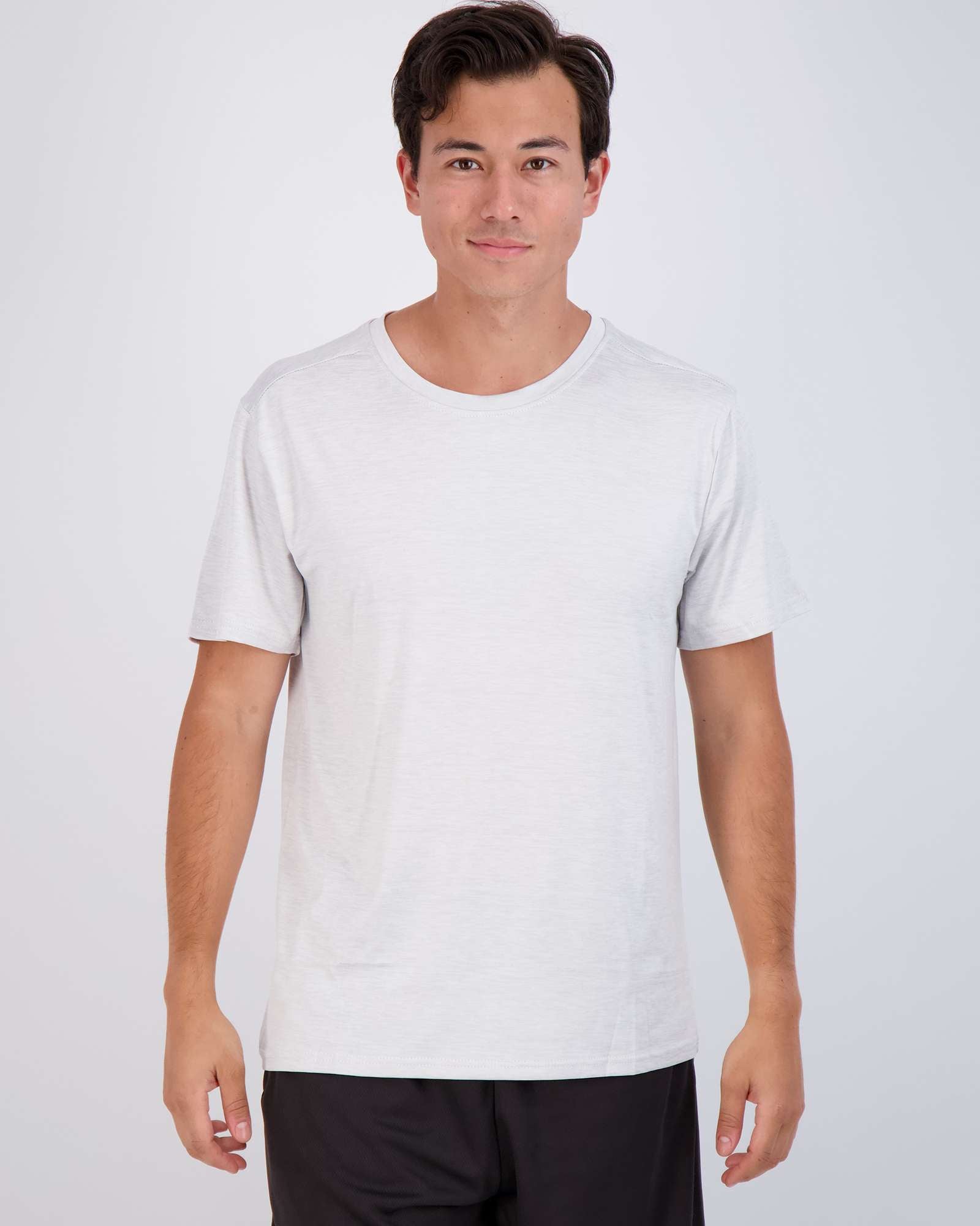5 Pack: Mens Dry-Fit Active Crew Neck T-Shirt