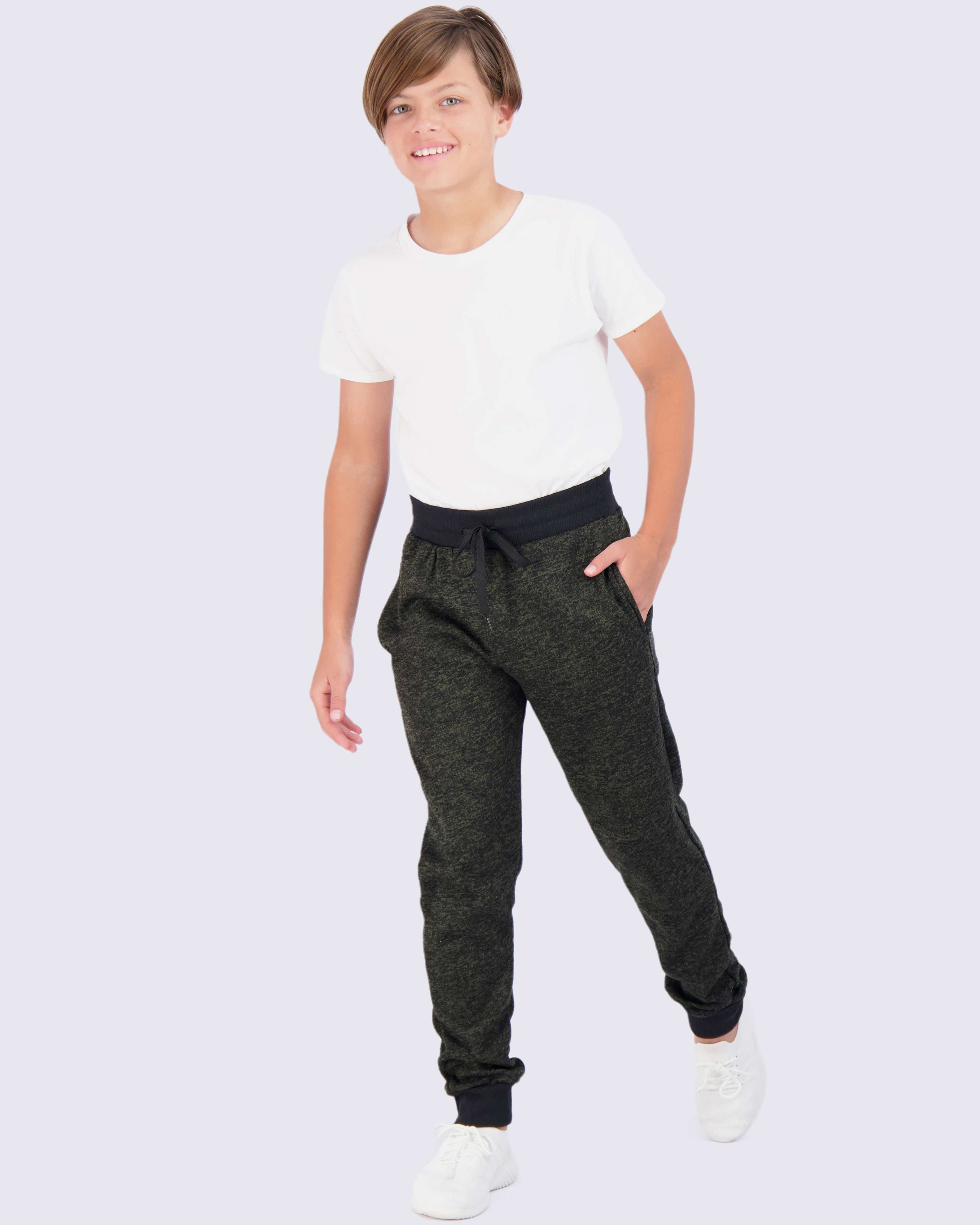 3 Pack: Boys Fleece Jogger Sweatpants