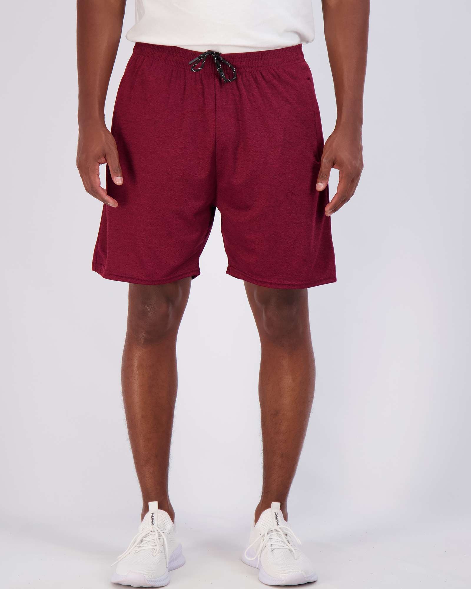 4 Pack: 7" Athletic Running Quick Dry Mesh Shorts with Zipper Pockets (Available In Big & Tall)