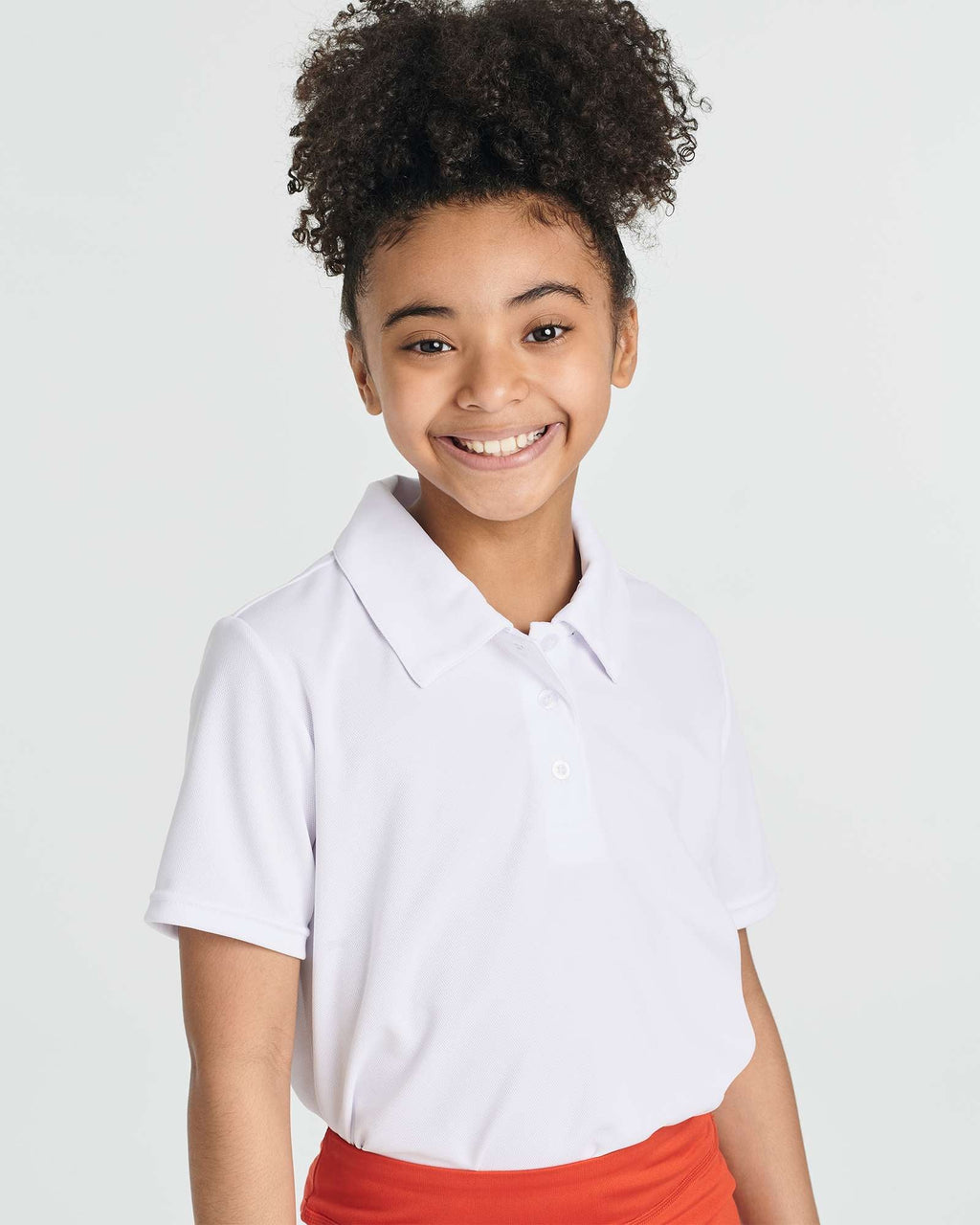 3 Pack: Girls' Short Sleeve Performance Polo
