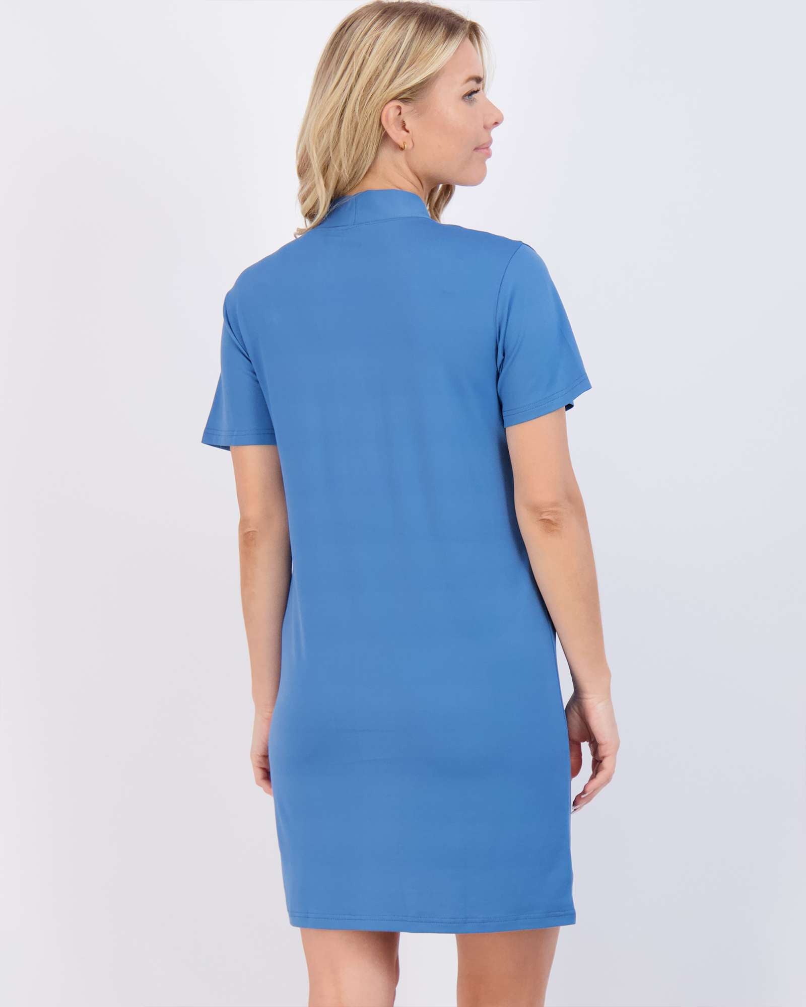 3 Pack: Women's Short Sleeve Button-Down Nightshirt