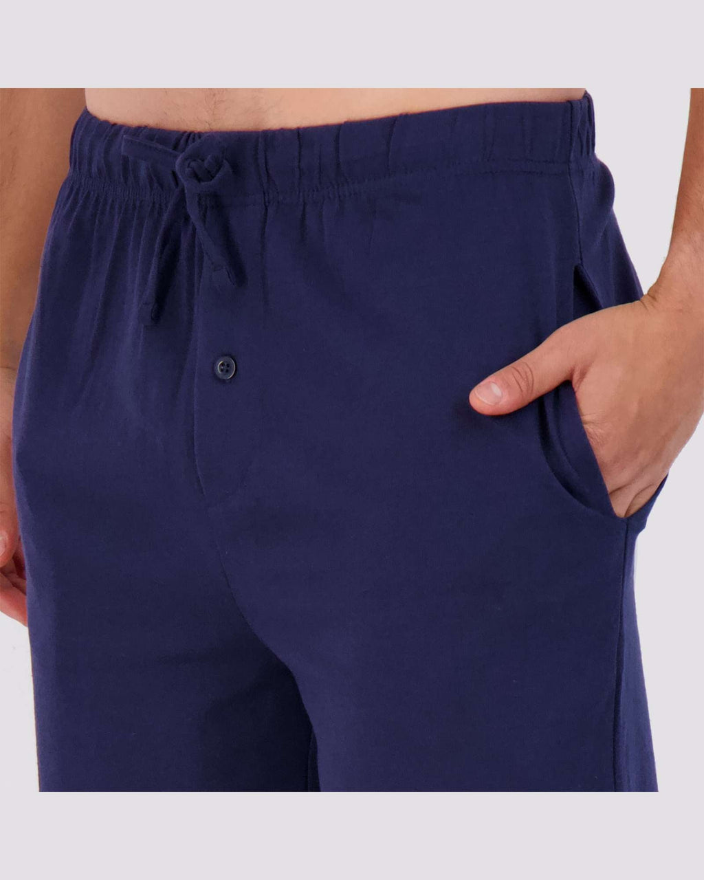 3 Pack:Mens Cotton Sleep Pajama Lounge Shorts