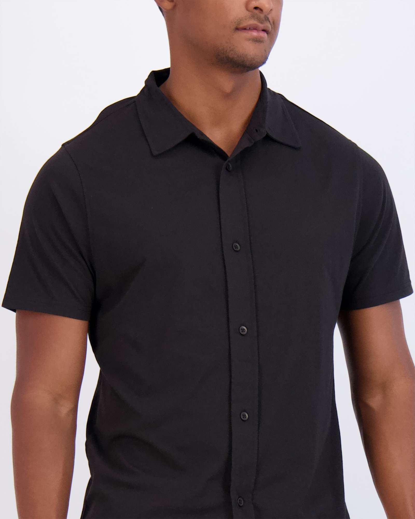 3 Pack: Men's Regular Fit Short Sleeve Button Down Shirt (Available in Big & Tall)