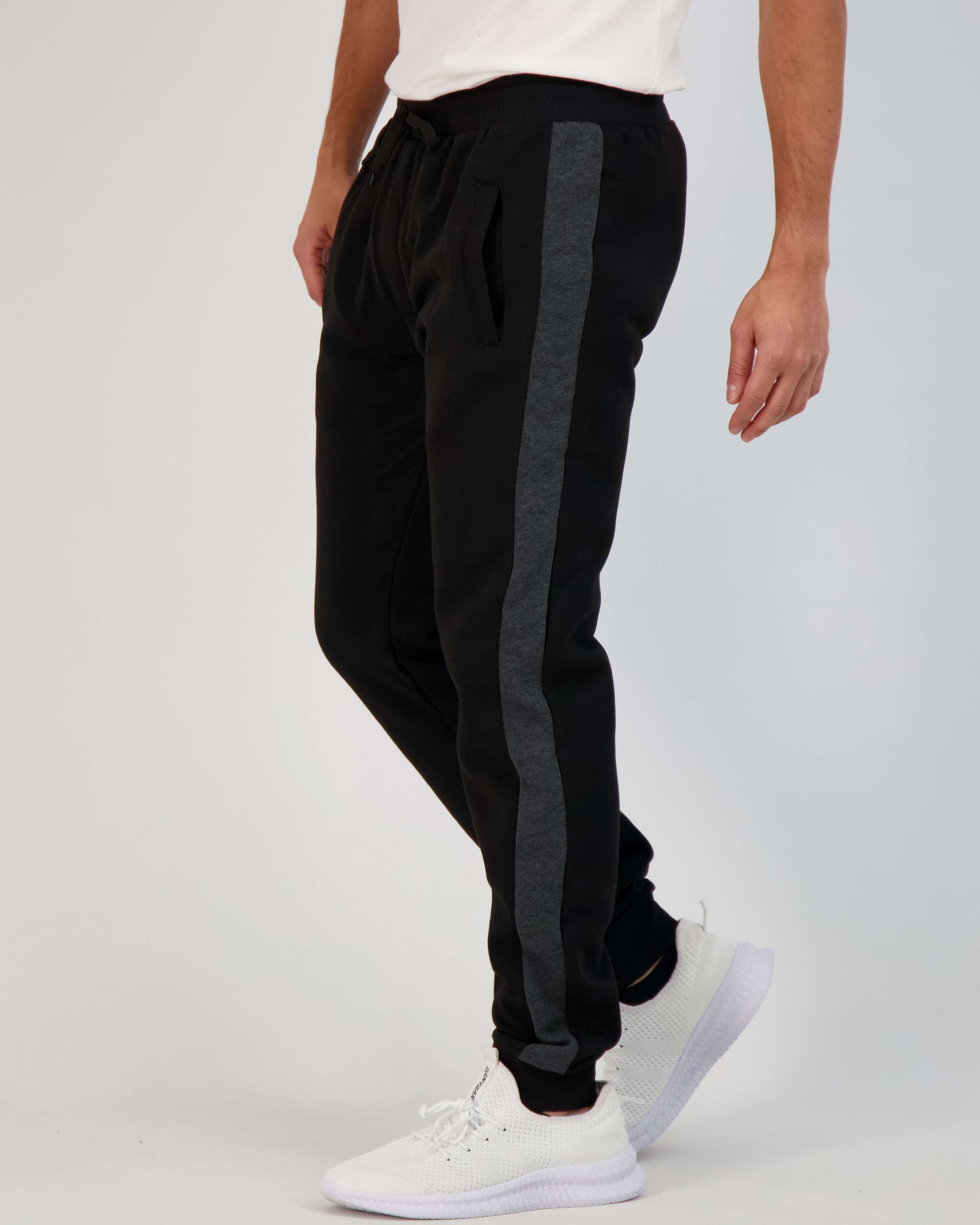 3 Pack: Mens Fleece Jogger Sweatpants