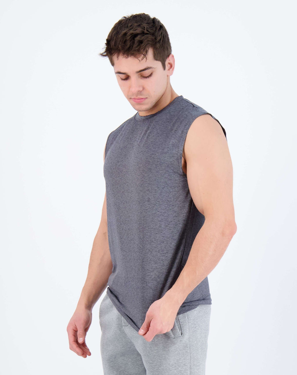 5 Pack: Mens Dry-Fit Active Tech Tank Top