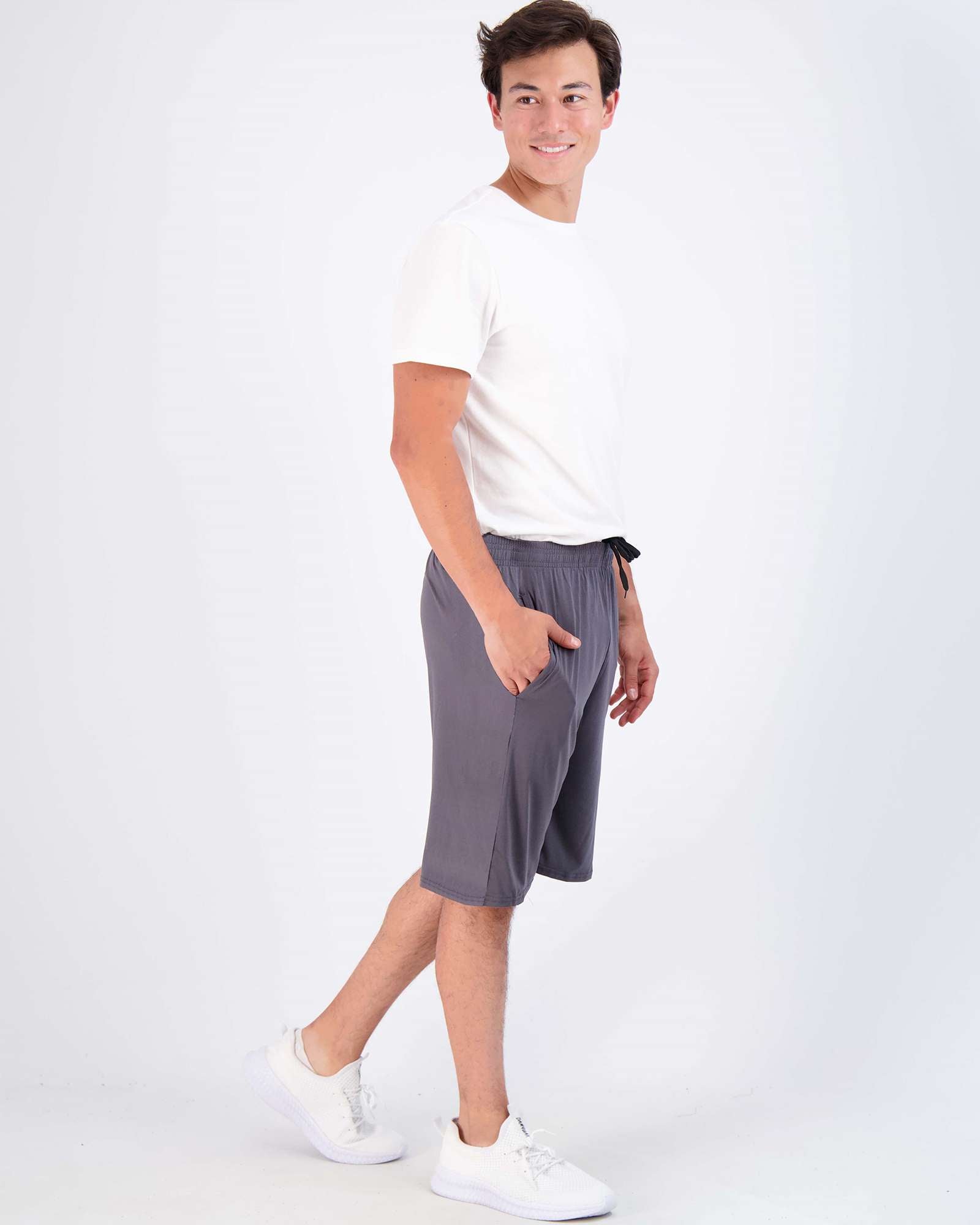 5 Pack: Mens Dry-Fit Active Performance Shorts