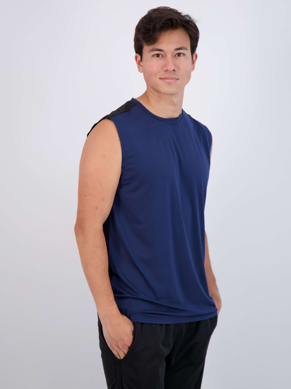 5 Pack: Mens Dry-Fit Active Tech Tank Top