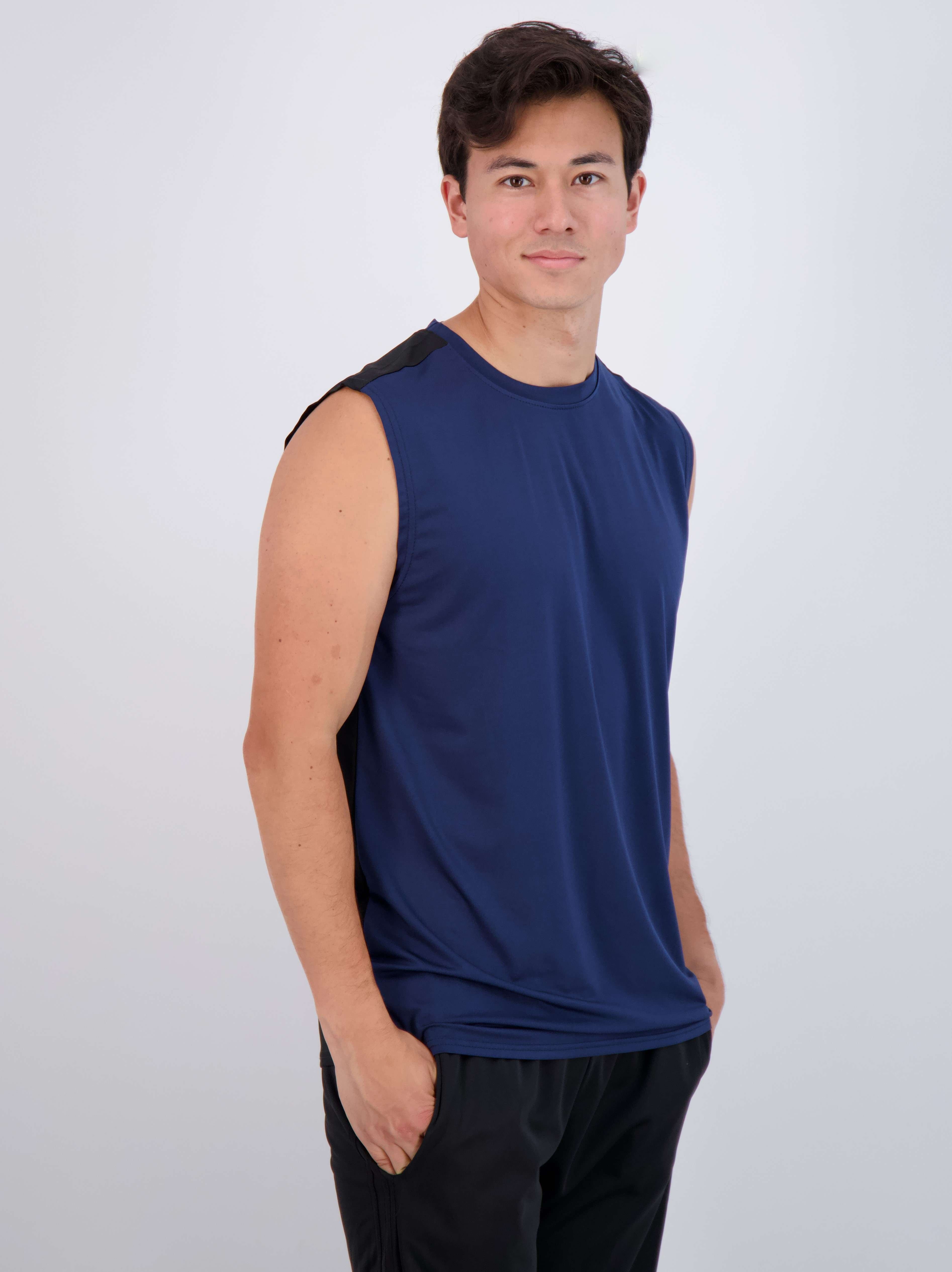 5 Pack: Mens Dry-Fit Active Tech Tank Top