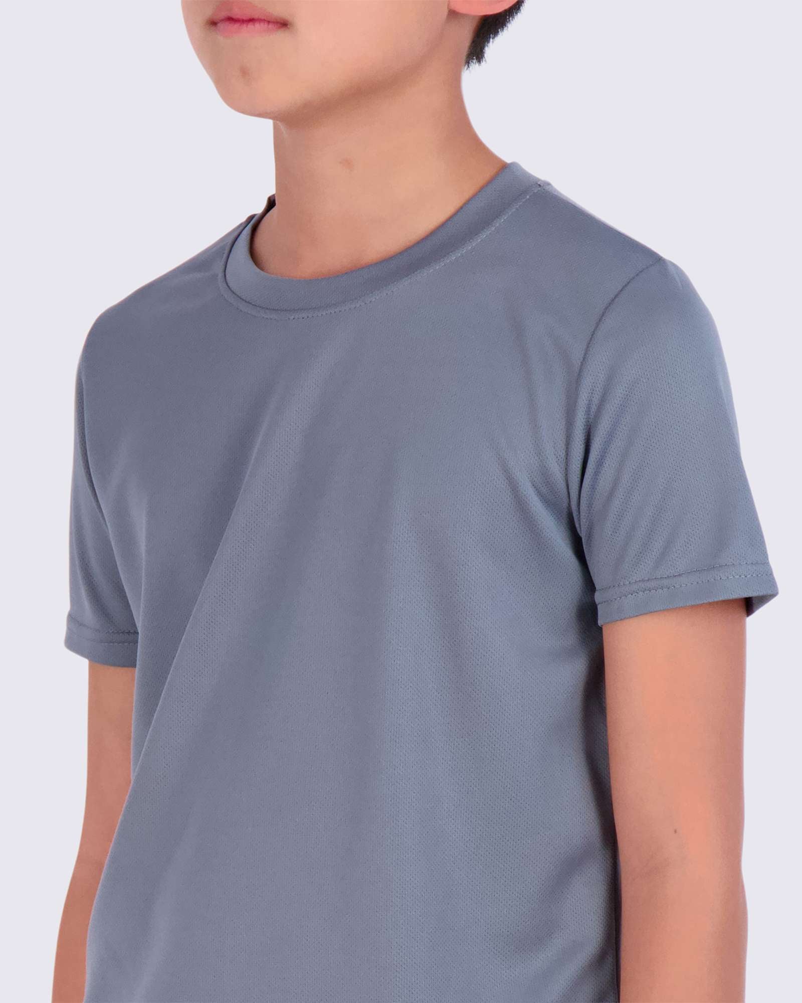 5 Pack: Boys Mesh Active Short-Sleeve T-Shirt