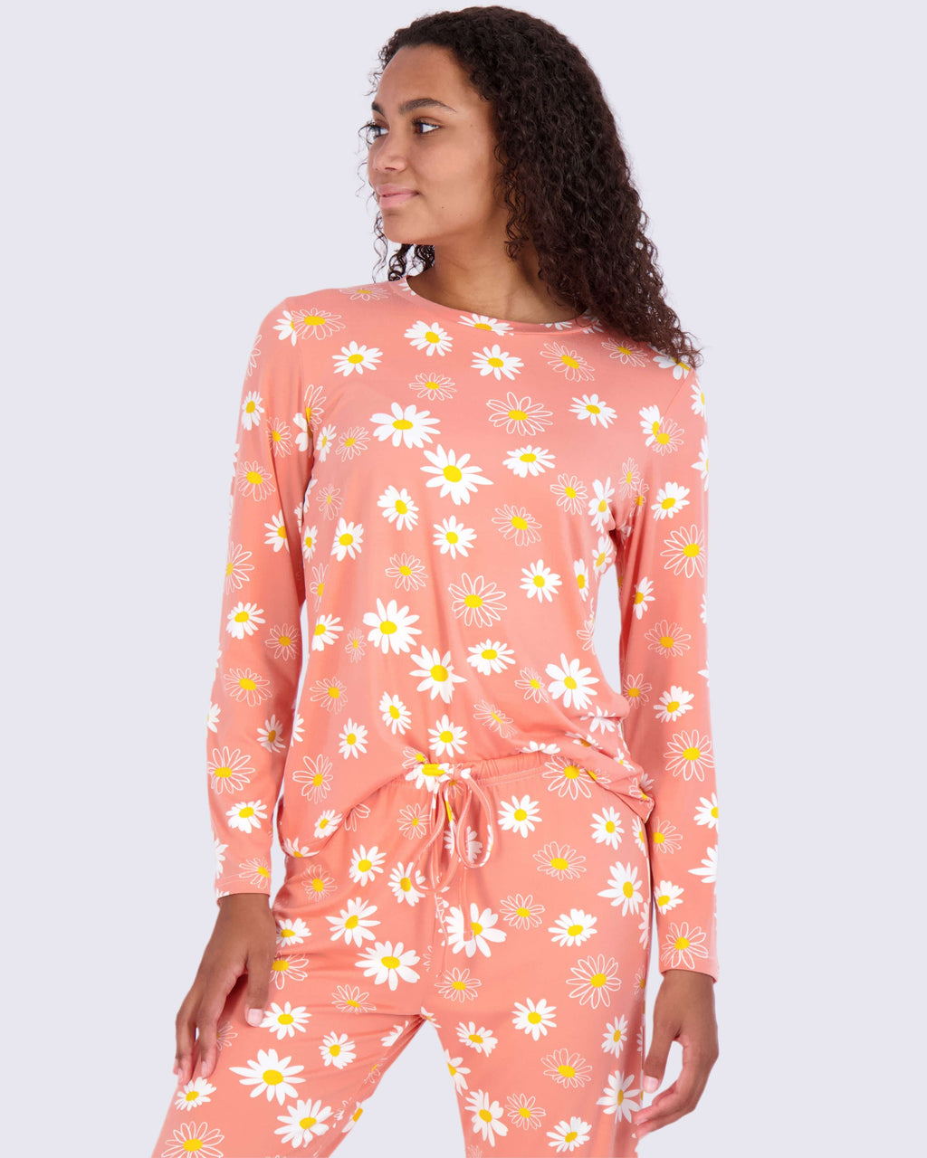 2 Pack: Women’s Pajama Set Super-Soft Long Sleeve Top With Pants