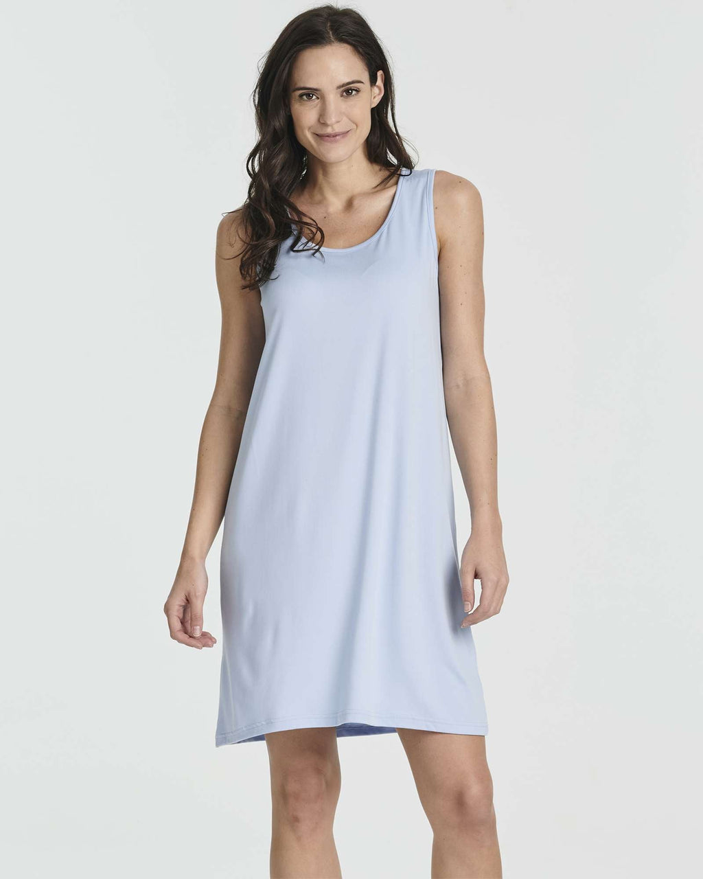 3 Pack: Women's Scoop Neck Sleeveless Nightgown