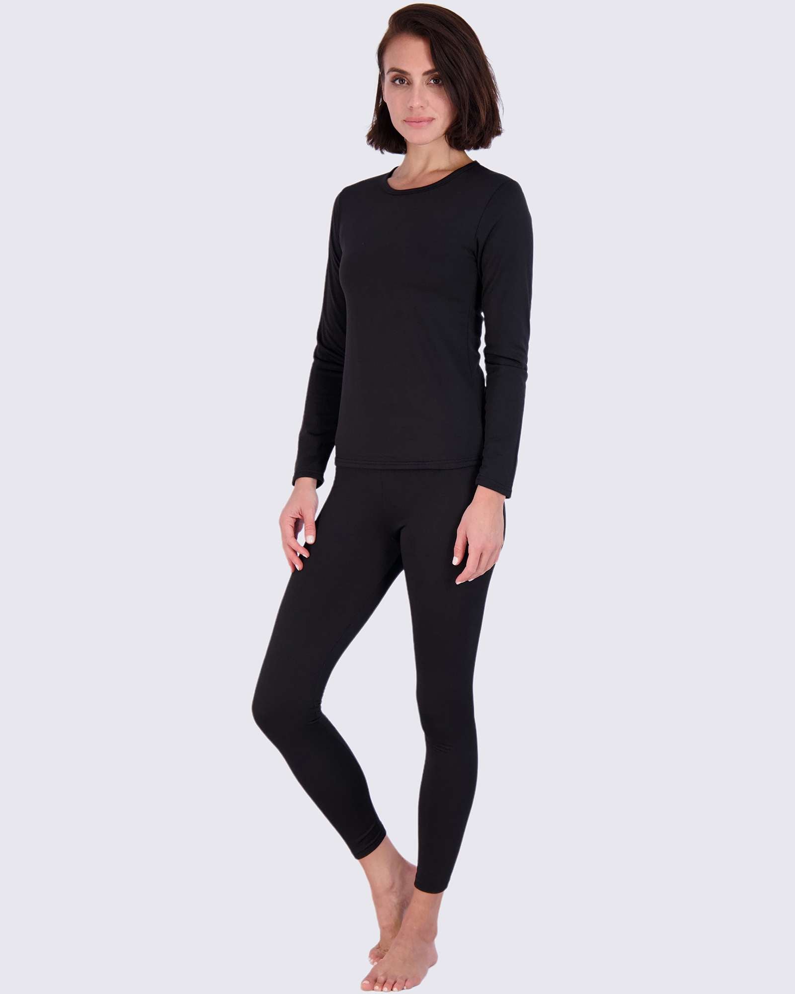 4 Piece: Womens Thermal Underwear Set