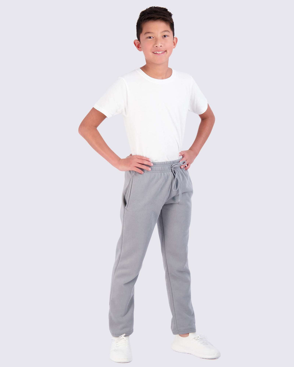 3 Pack: Boys Fleece Open Bottom Sweatpants