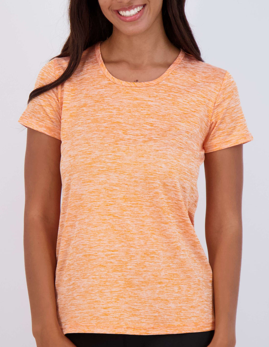 5 Pack: Womens Dry Fit Short-Sleeve Crew Neck Active T-Shirt