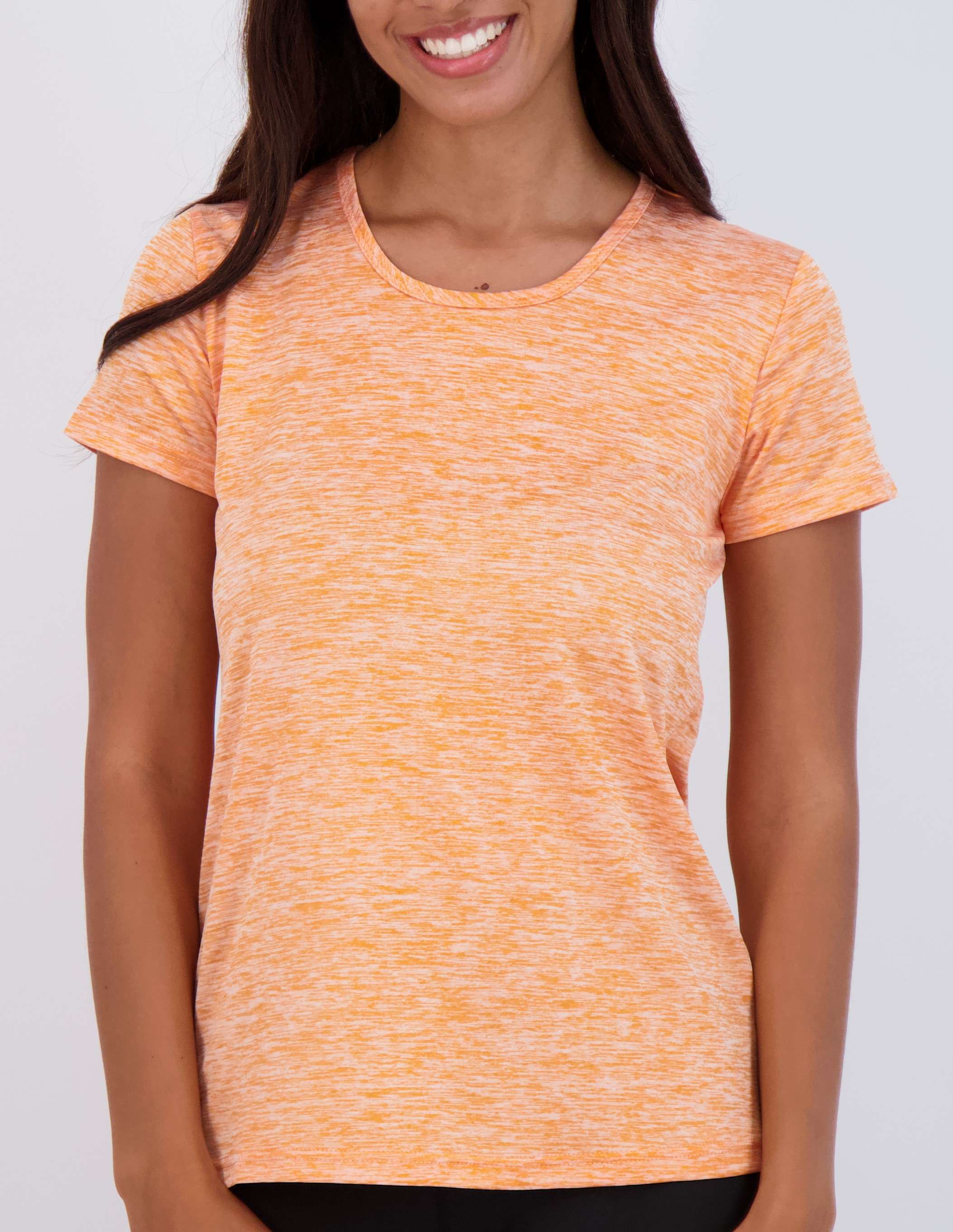 5 Pack: Womens Dry Fit Short-Sleeve Crew Neck Active T-Shirt