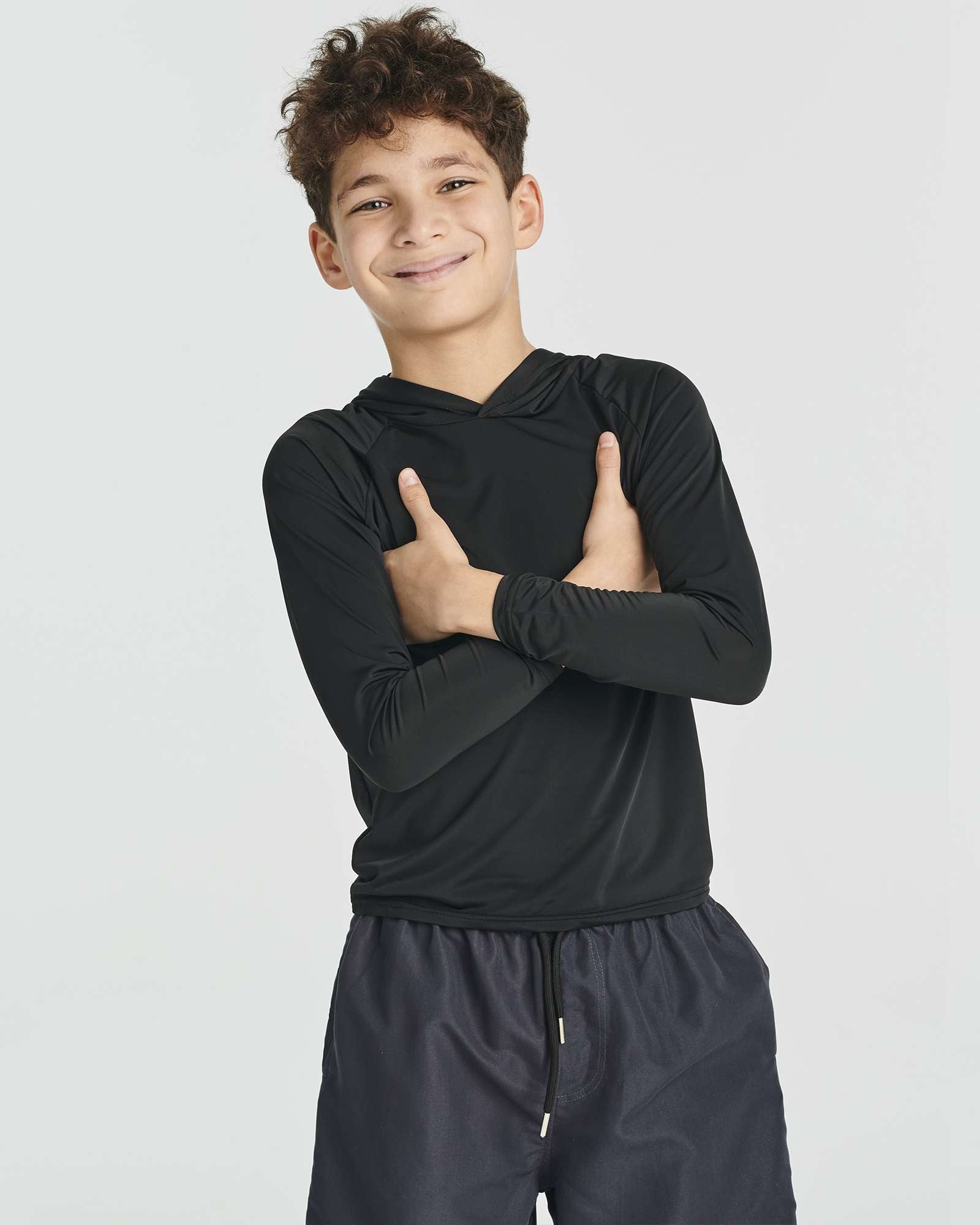 3 Pack: Youth Rashguard Hoodie UPF Sun Protection