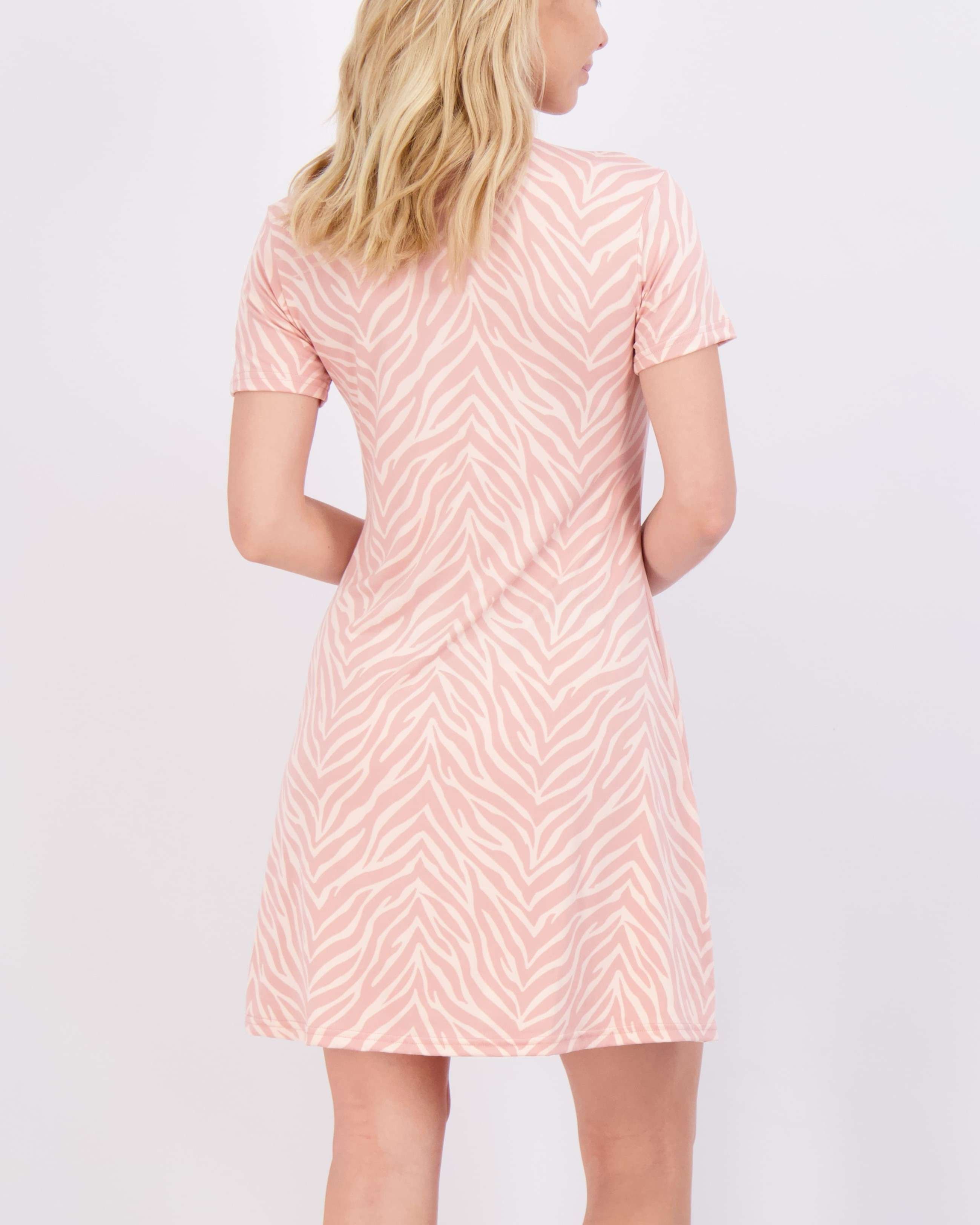 3 Pack: Women's Soft Lounge Swing Casual T-Shirt Dress (Available in Plus Size)