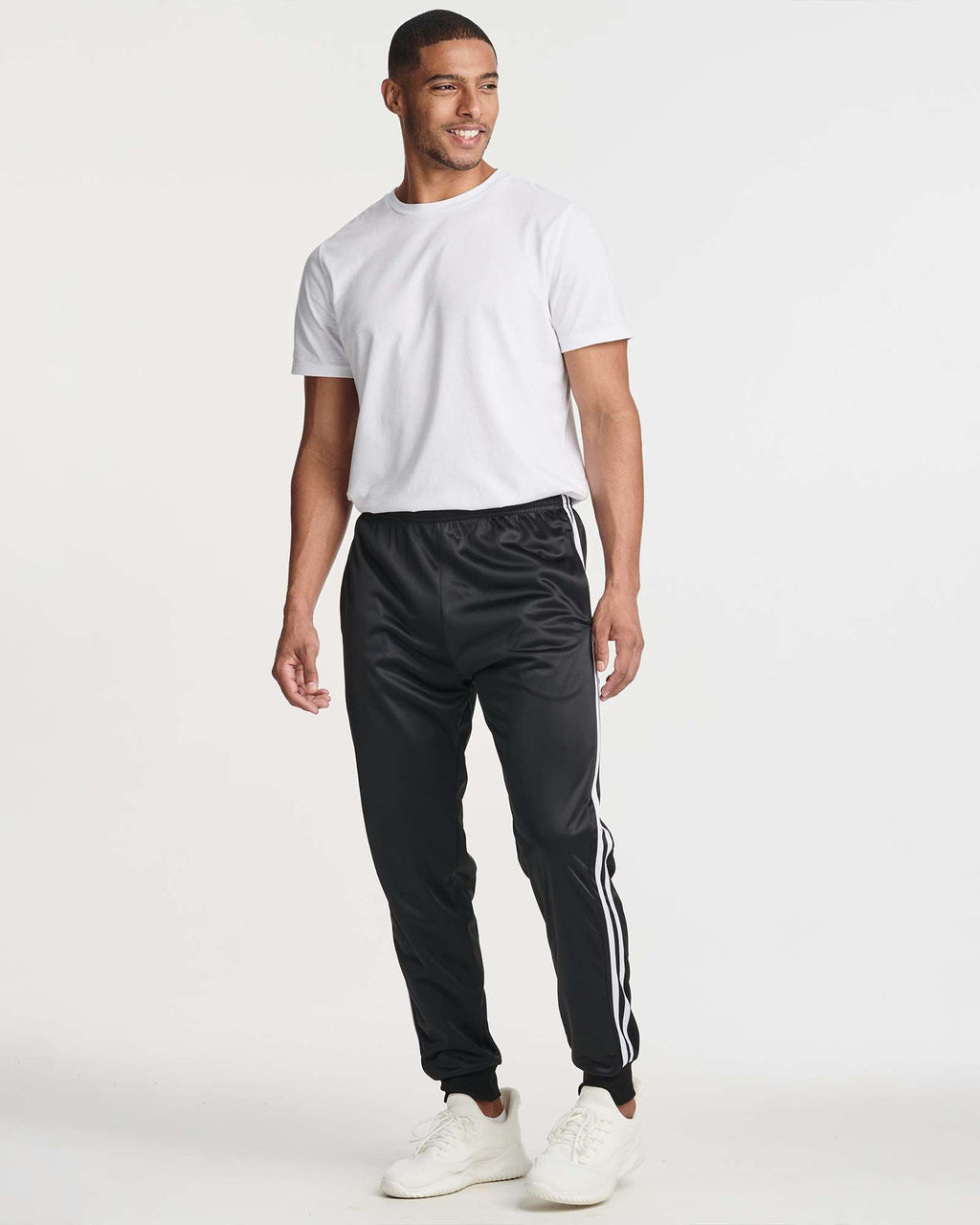 3 Pack: Mens Active Tricot Jogger Sweatpants