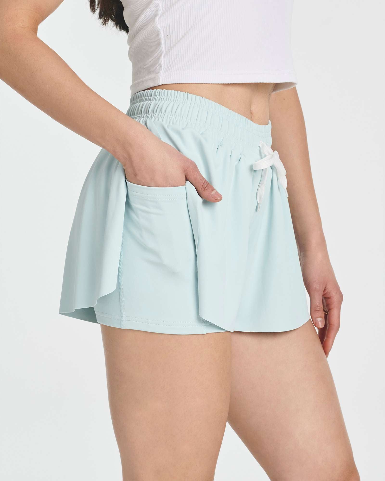 4 Pack: Womens Flowy Dry Fit Running Short - Gym Yoga Workout Summer Shorts (Available In Plus Size)