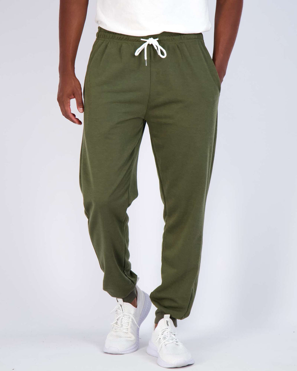 3 Pack: Mens French Terry Casual Jogger Sweatpants