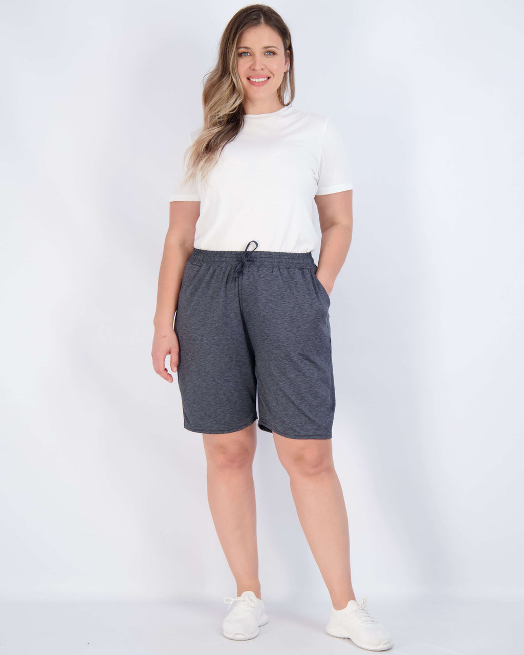 4 Pack: Womens Dry-Fit 7" Bermuda Shorts