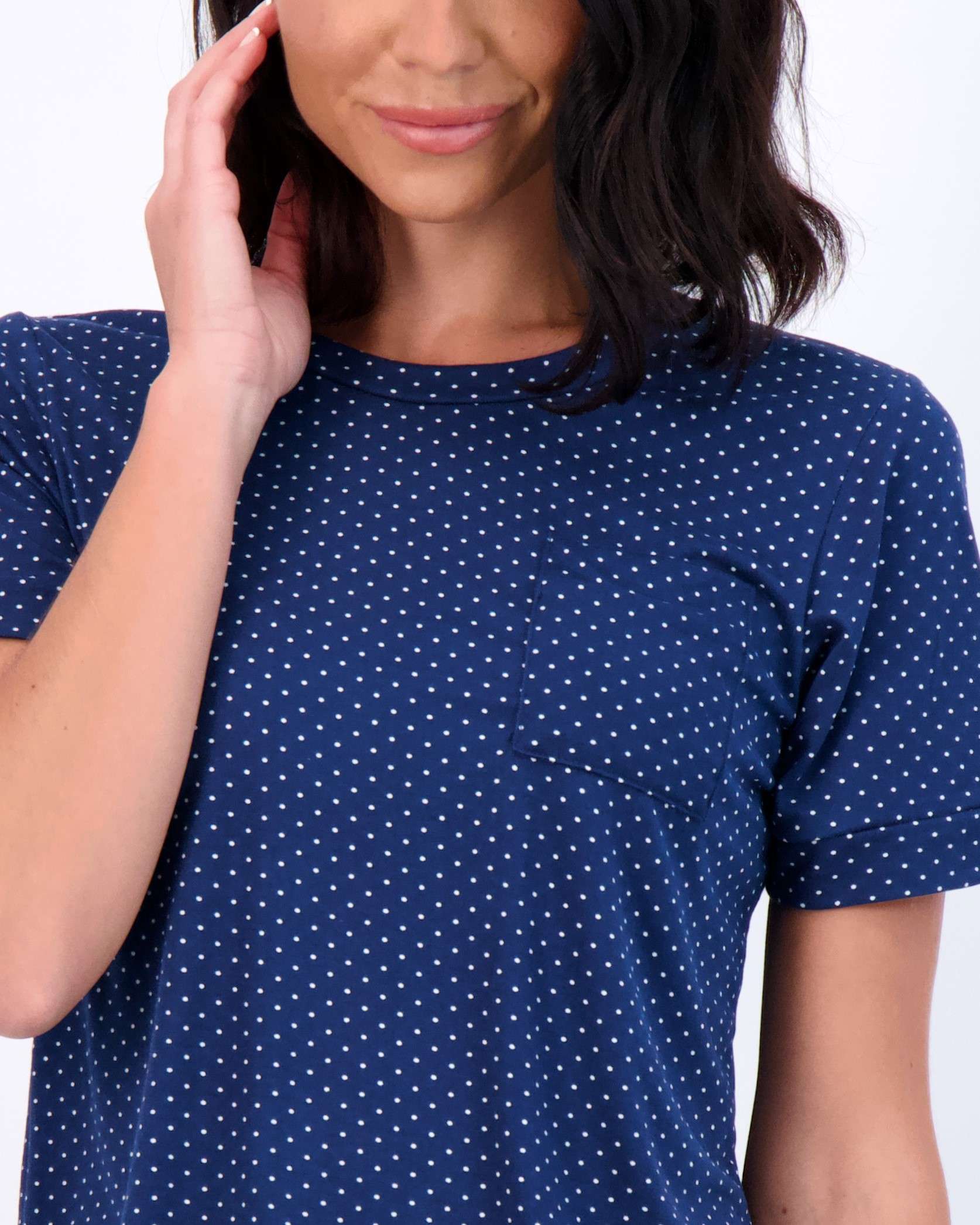 4 Piece: Womens Short Sleeve with Shorts Pajama Set